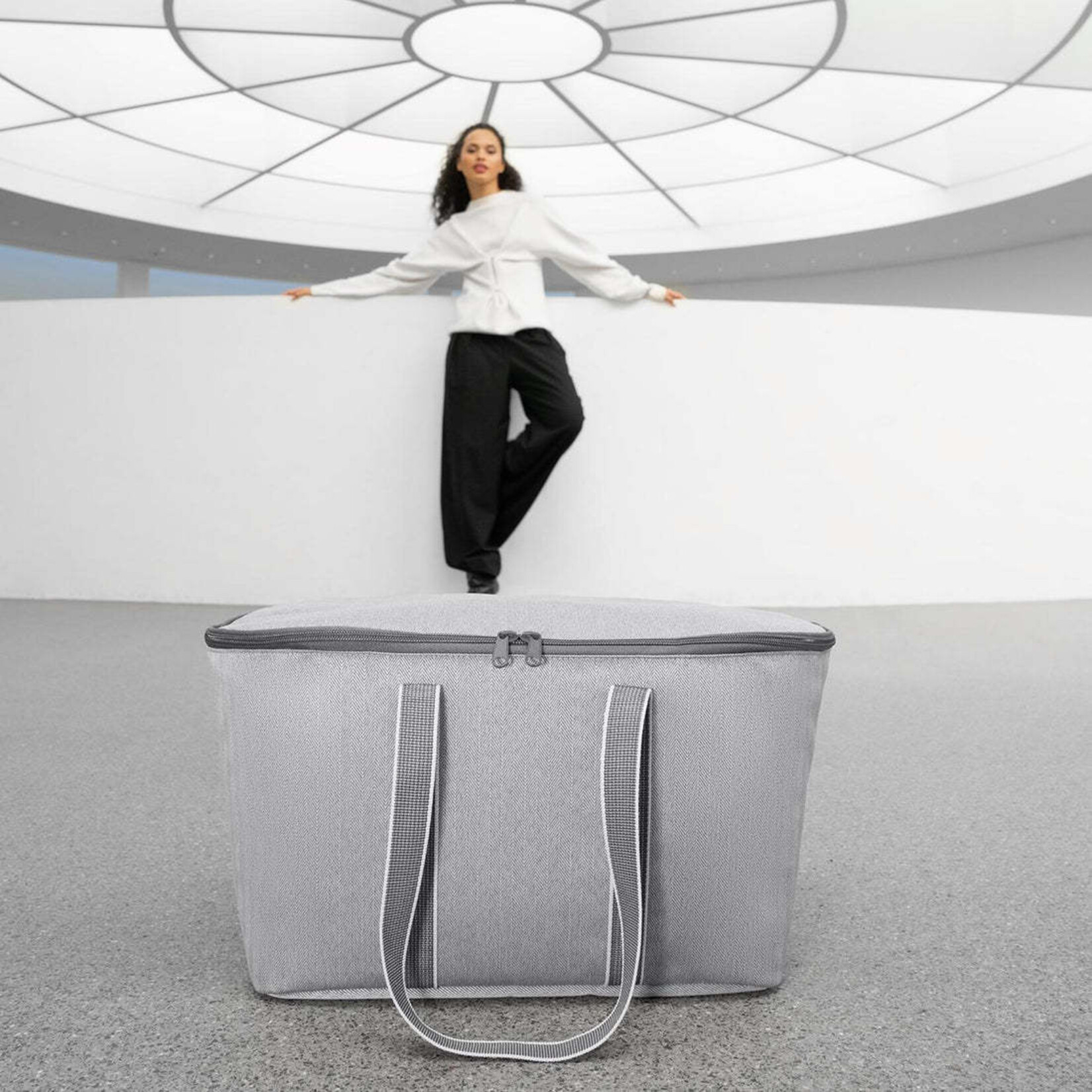 Reisenthel Reisenthel Coolerbag Herringbone Grey Reisenthel UH7074