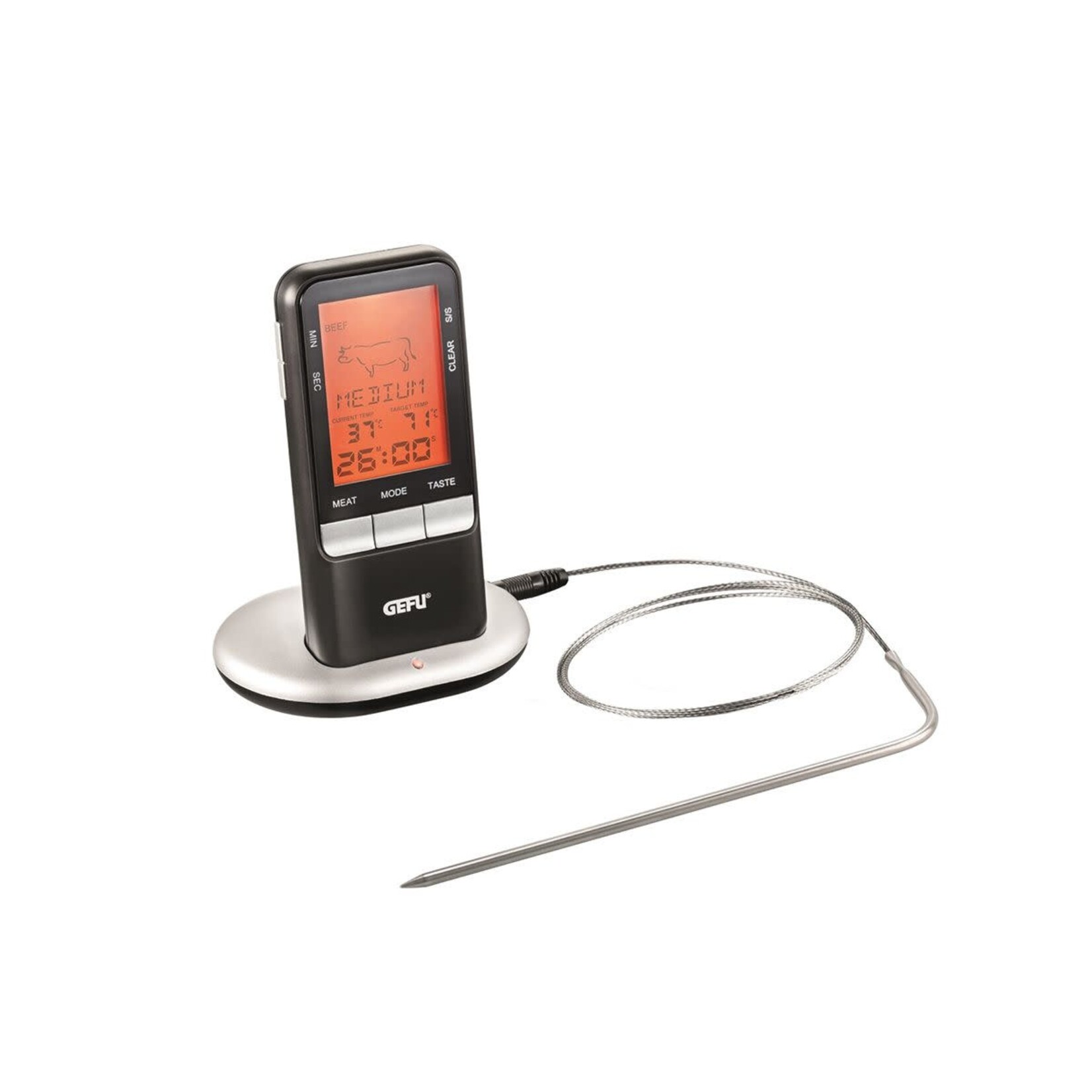 Gefu radiografische digitale kern thermometer Gefu Handy digitale braad thermometer met geheugen Gefu 21850