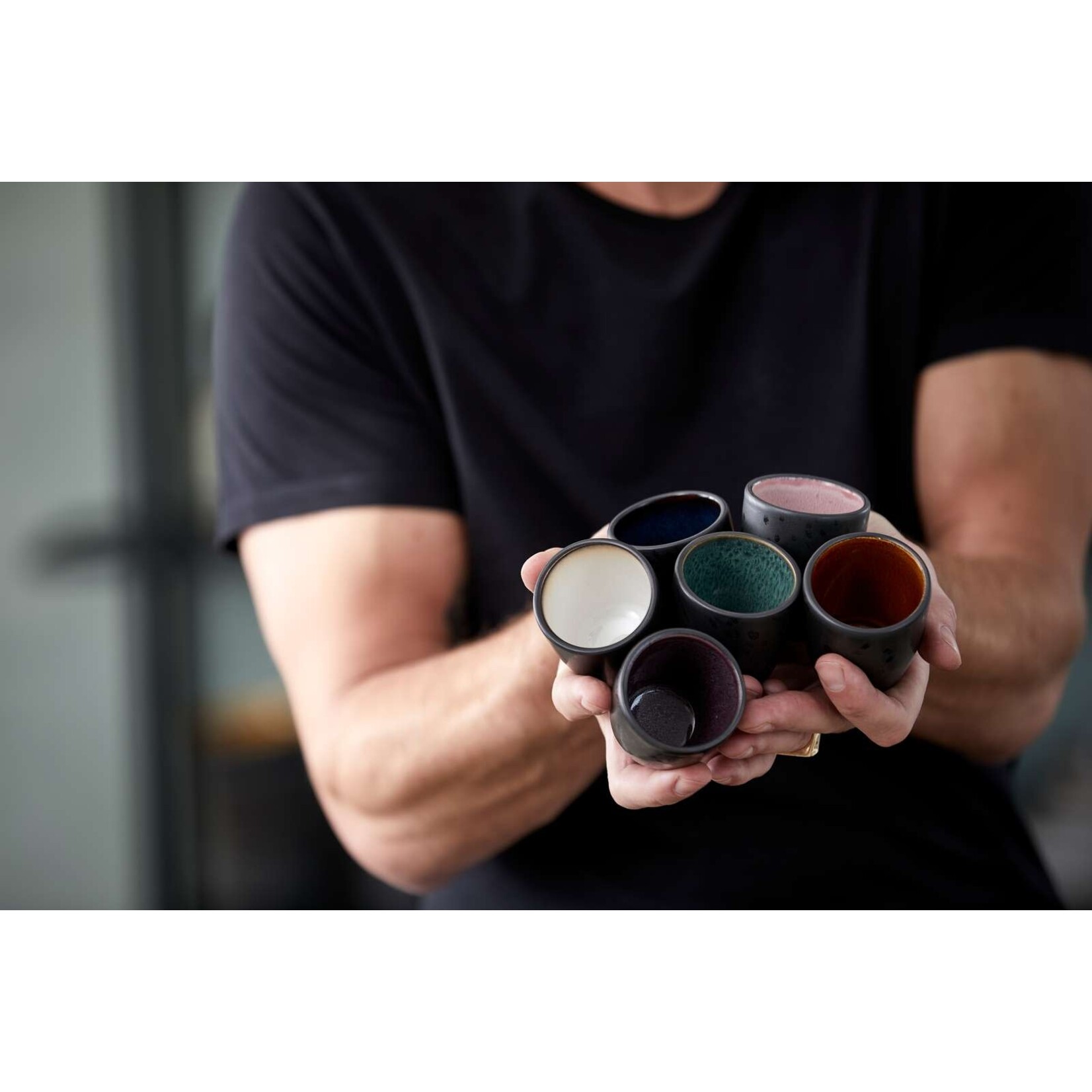 BITZ Bitz set-6 verschillende espresso bekertjes in een geschenkdoos Bitz espresso set-6 Bitz 821244