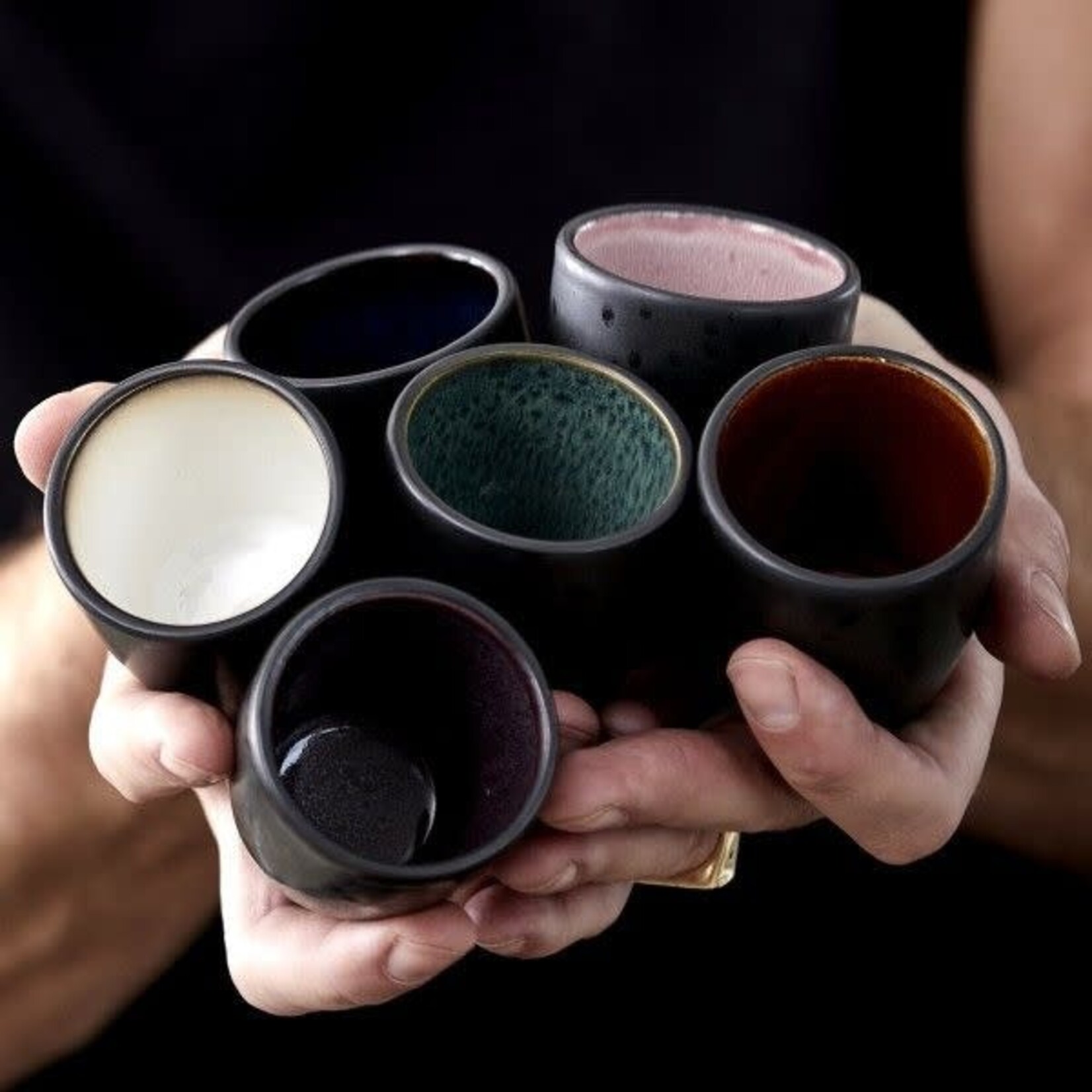 BITZ Bitz set-6 verschillende espresso bekertjes in een geschenkdoos Bitz espresso set-6 Bitz 821244