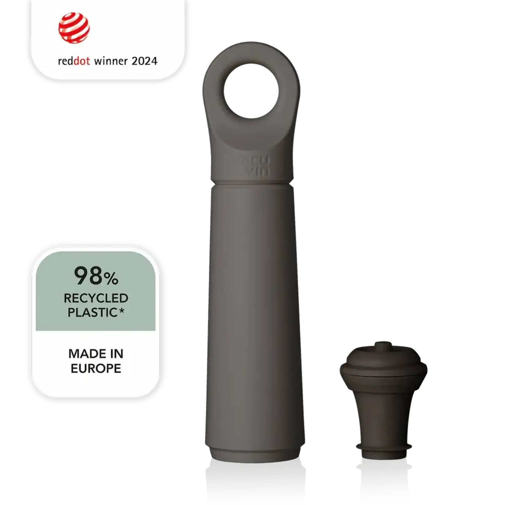 Diverse Merken Vacuvin Loop Wine Saver Graphite wijn vacuümpomp Graphite Loop 0971060gr
