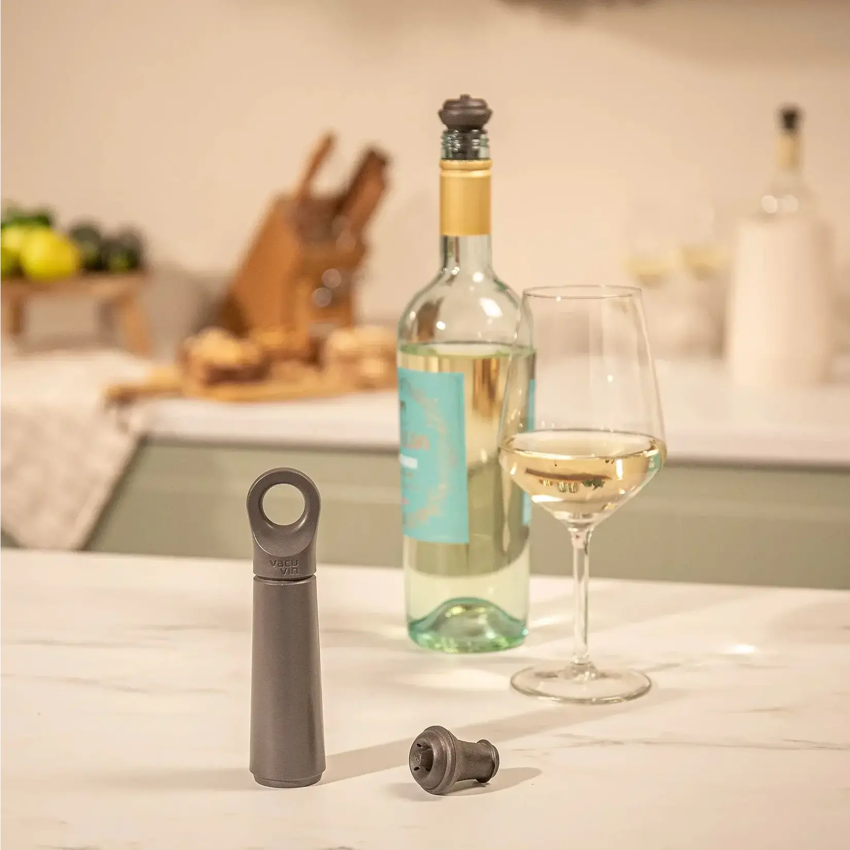 Diverse Merken Vacuvin Loop Wine Saver Graphite wijn vacuümpomp Graphite Loop 0971060gr