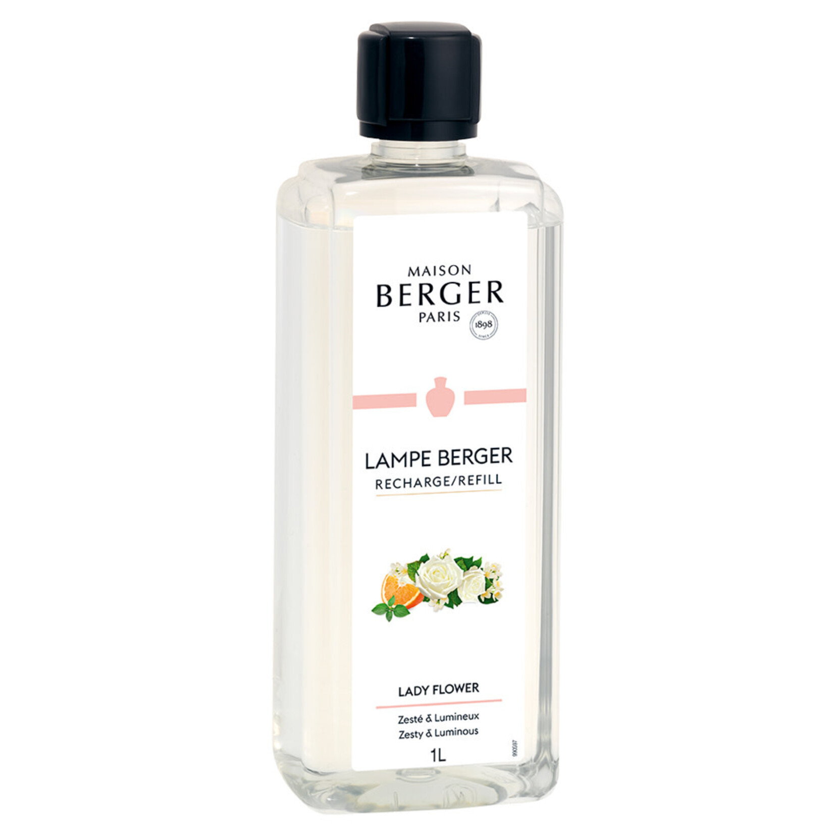 Maison Berger Paris 1898 1 liter Huisparfum Lady Flower Maison Berger Lady Flower Lampe huisparfum Maison Berger 116377