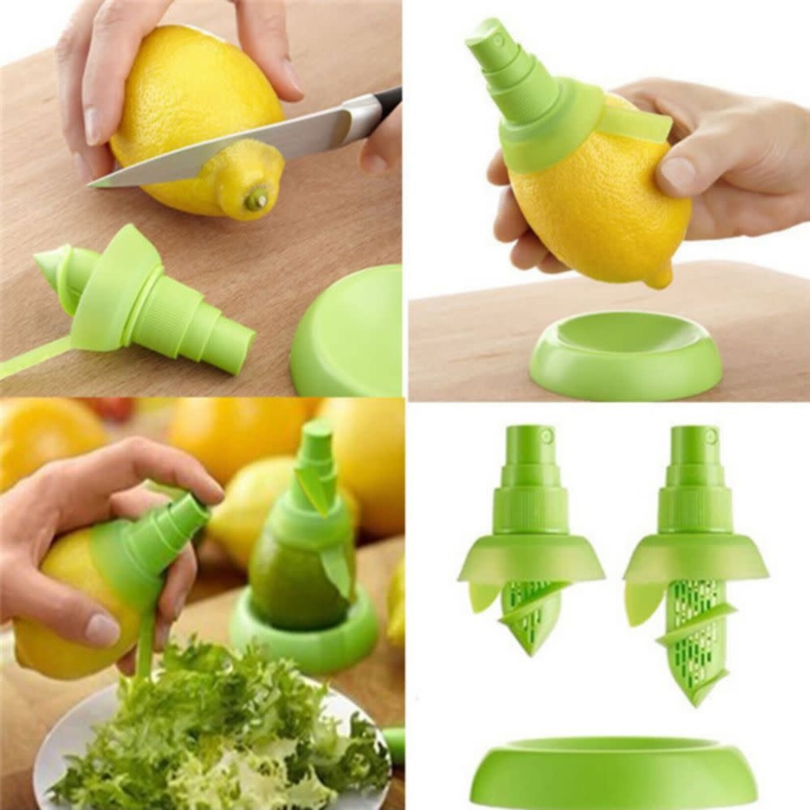 Diverse Merken set 2 Lekue Citrus spayers voor sap uit verse citrus vruchten Lekue 8420460000075