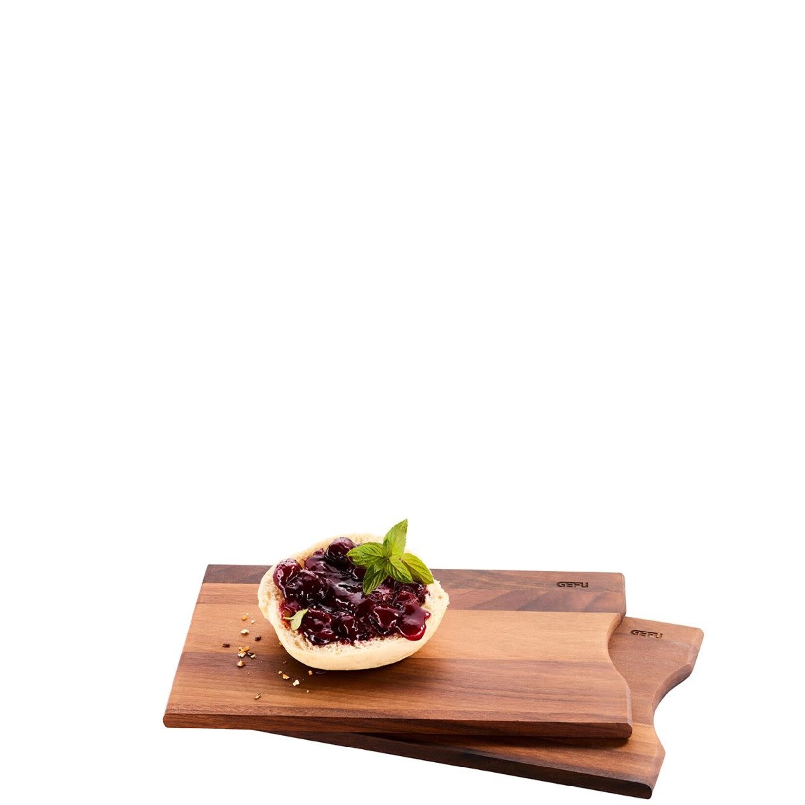 Gefu set-2 240 x 145 x 11 mm Walnoten snijplank Gefu Enno ontbijtplankjes set-2 walnoten hout Gefu 13944