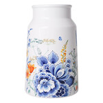 Heinen Delfts Blauw 30 cm Grootste Melkbus Heinen Delfts Blauw Bloemen veld melkbus 30 cm Heinen Delfts Blauw V0624