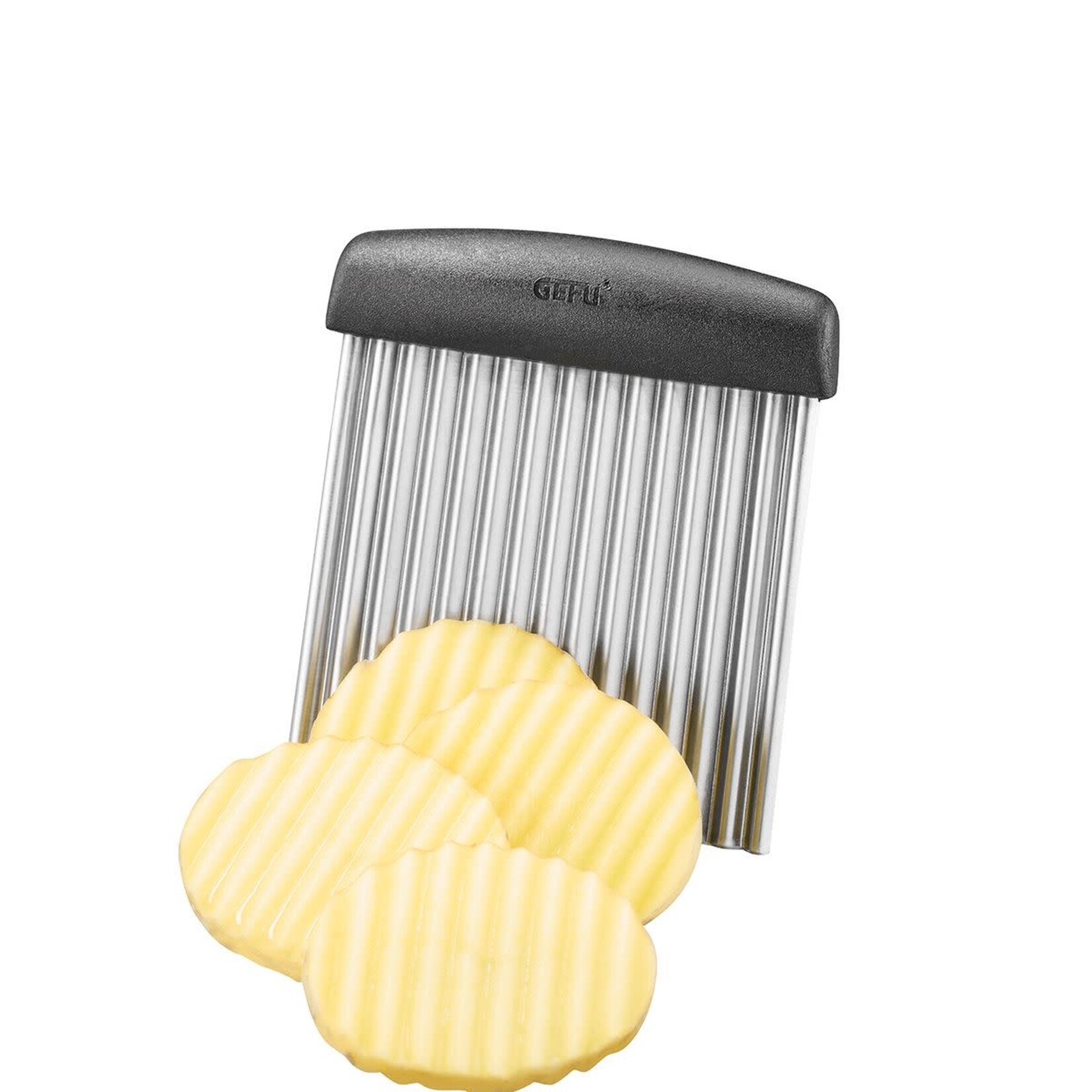 Gefu golfjes snijder wafelsnijder Gefu Riffl wafelsnijder golfjessnijder Gefu 13425