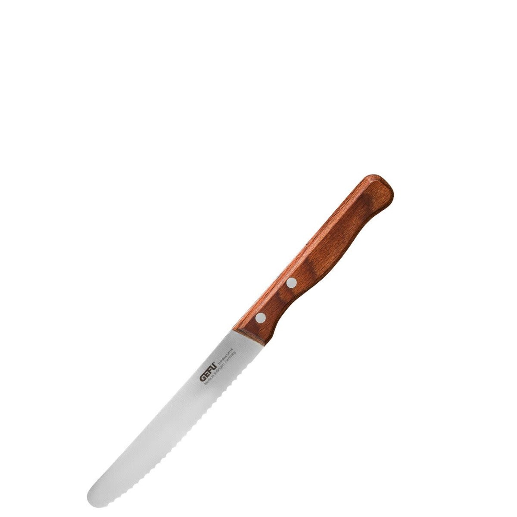 Gefu 12 cm 3 mm kartelmes Gefu Stulle Solingen kartelmes klein broodmes Brunch mes Gefu 14015