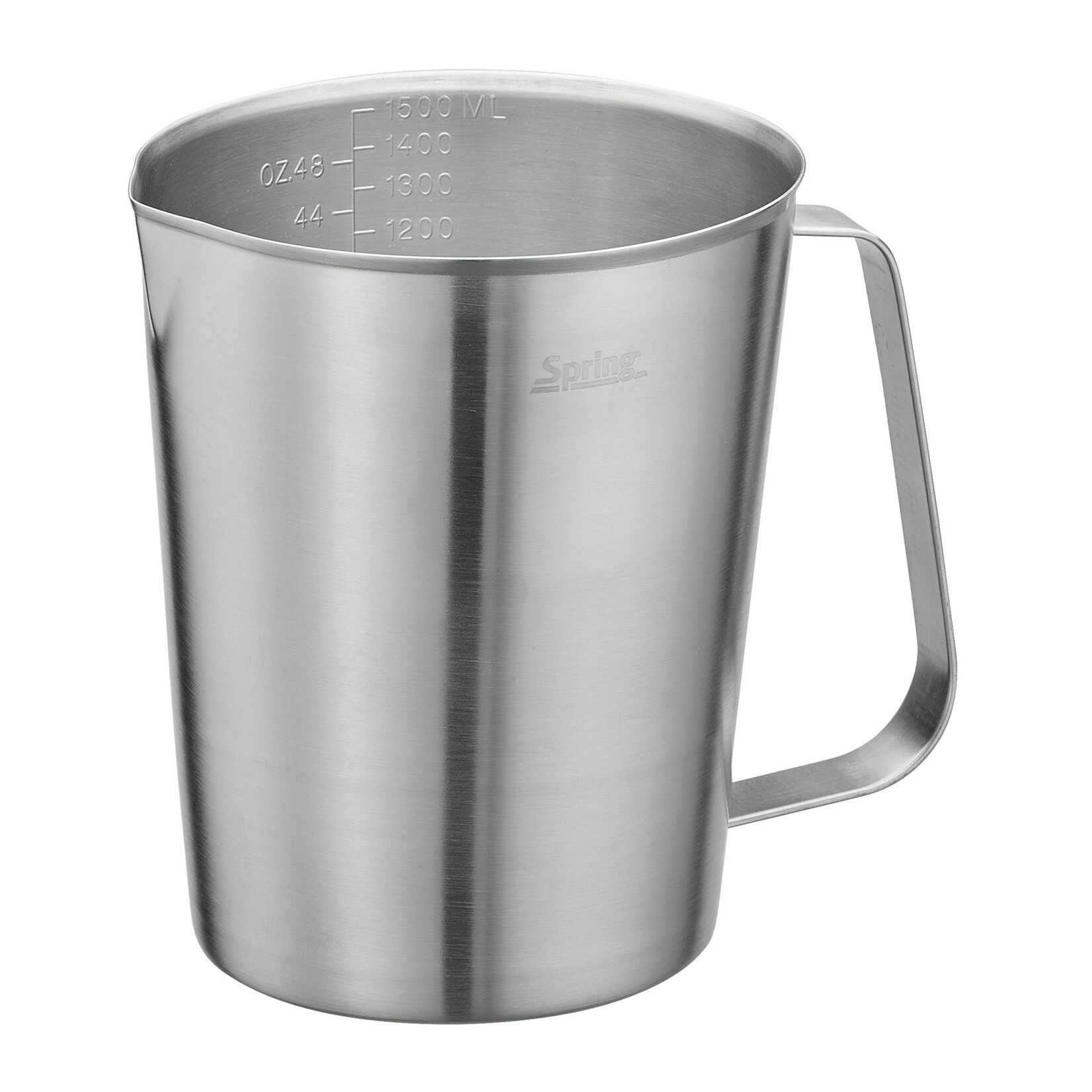 Spring Pannen en meer 1.5 liter rvs maatbeker Spring Tools rvs maatbeker 1.5 liter 1500 ml Spring 1880006015