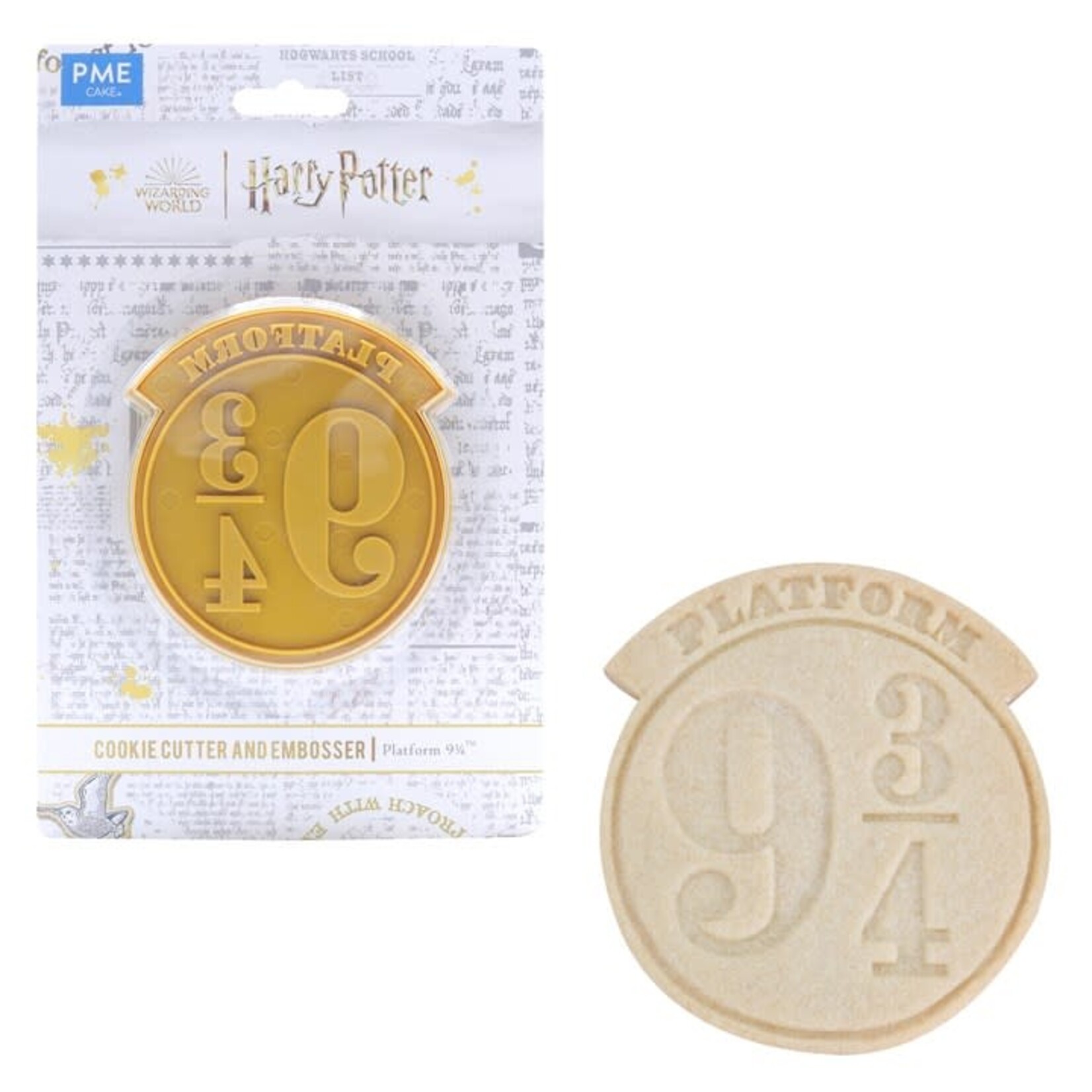 PME Cake Harry Potter perron 9 3/4 koek uitsteekvorm taart versiering Harry Potter PME Cake HPG404