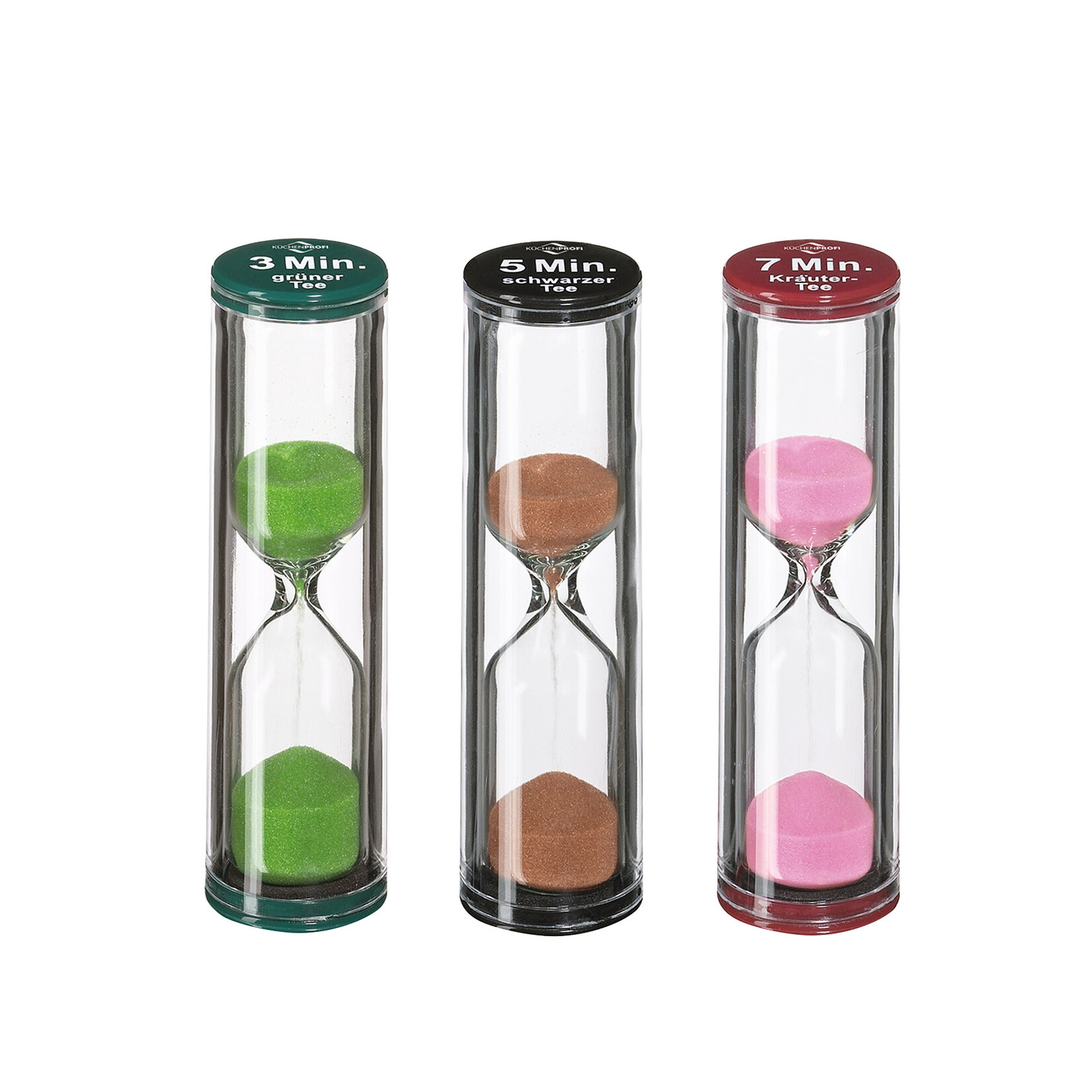 Kuchenprofi teatimer zandloper 3, 5 en 7 min Kuchenprofi zandloper 3, 5 en 7 minuten Kuchenprofi 1009260000