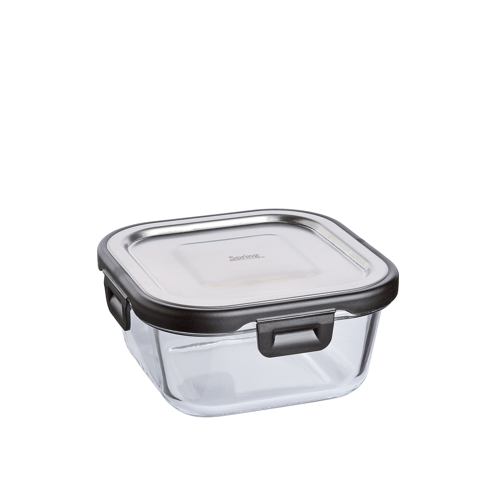 Spring 520 ml glazen voorraad pot vierkant Spring Tools 520 ml voorraad pot Spring 1816850650