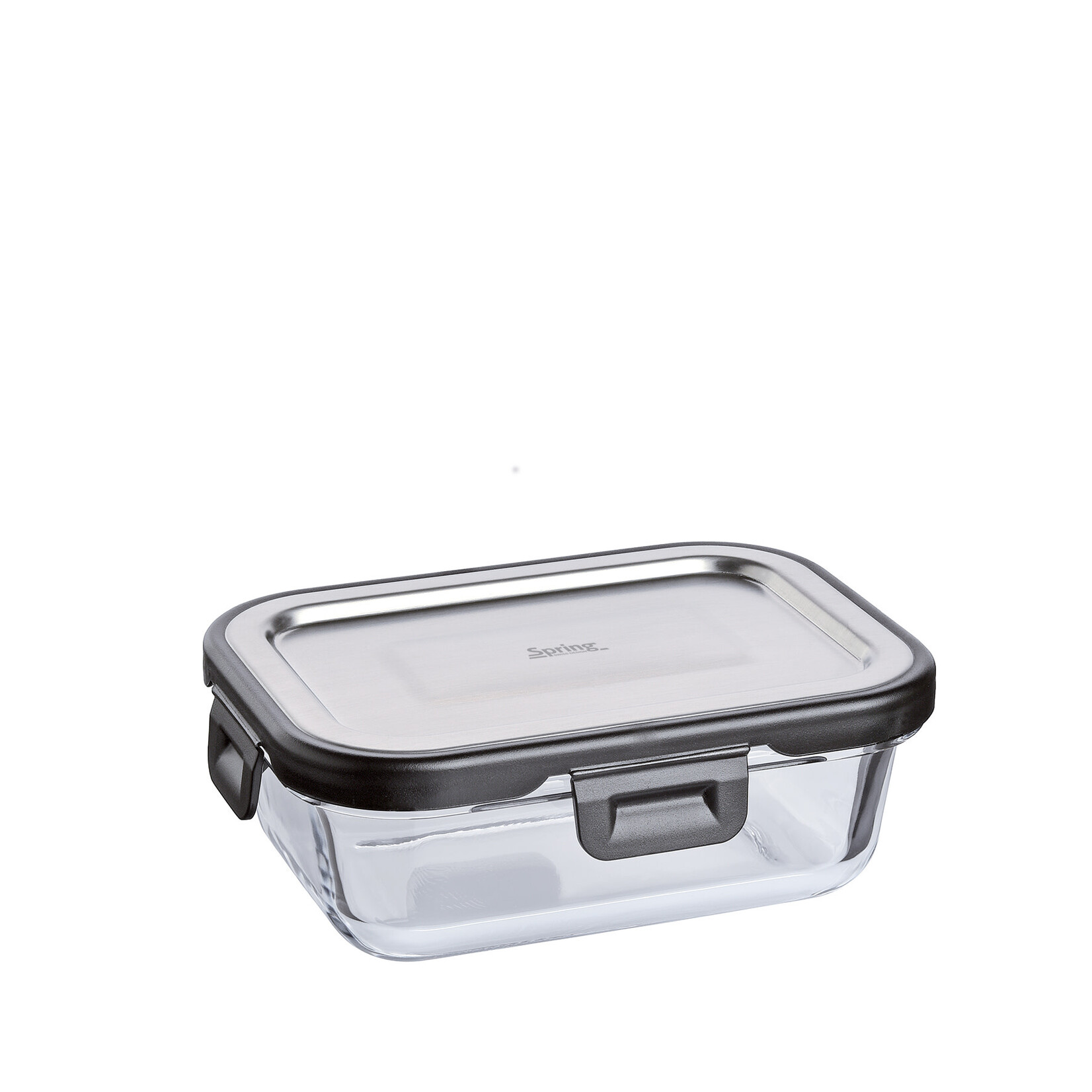 Spring 370 ml glazen voorraad pot rechthoek Spring Tools 370 ml voorraad pot Spring 1816870640