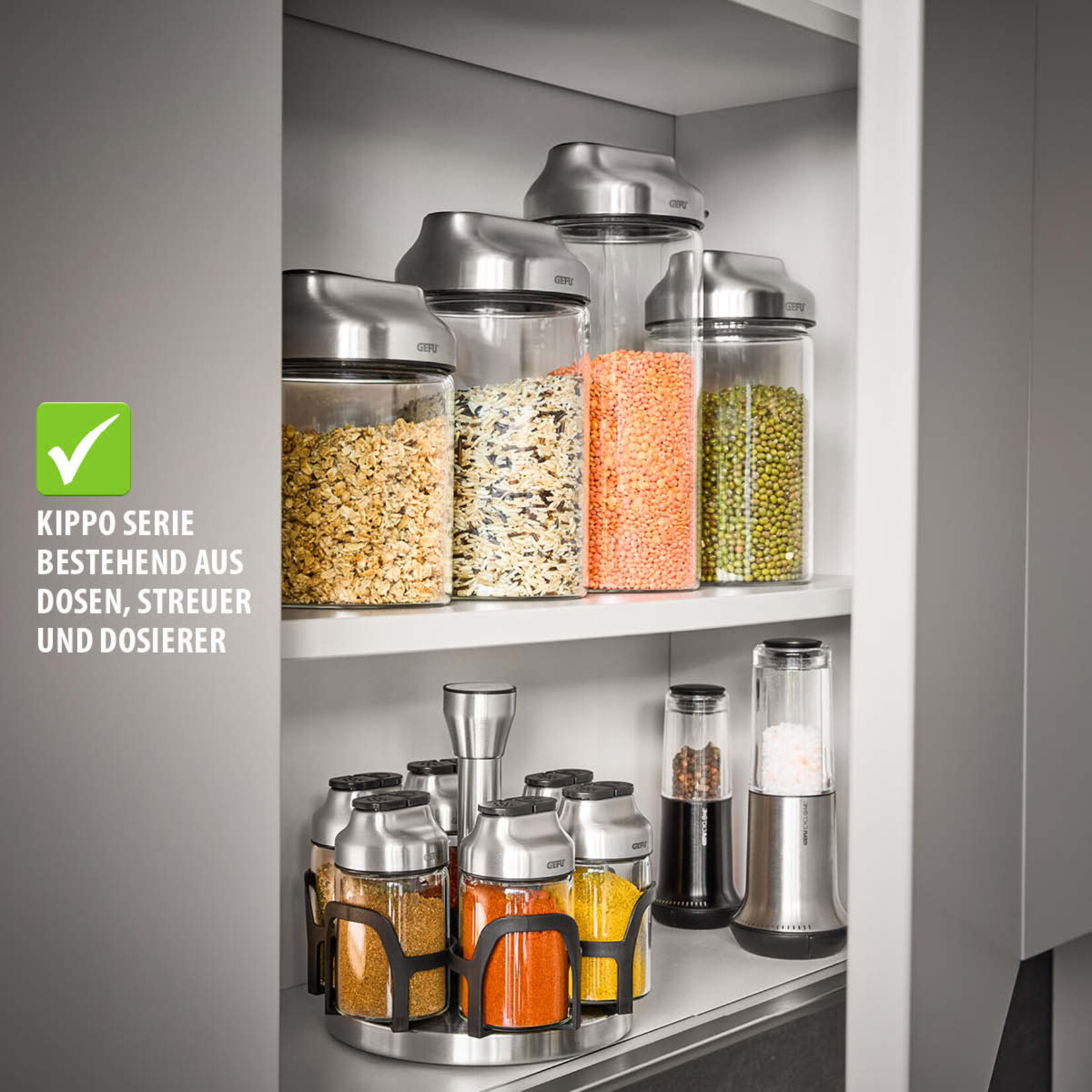 Gefu Gefu Kippo voorraadpot 700 ml Gefu Kippo voorraadbus 700 ml Gefu 33740
