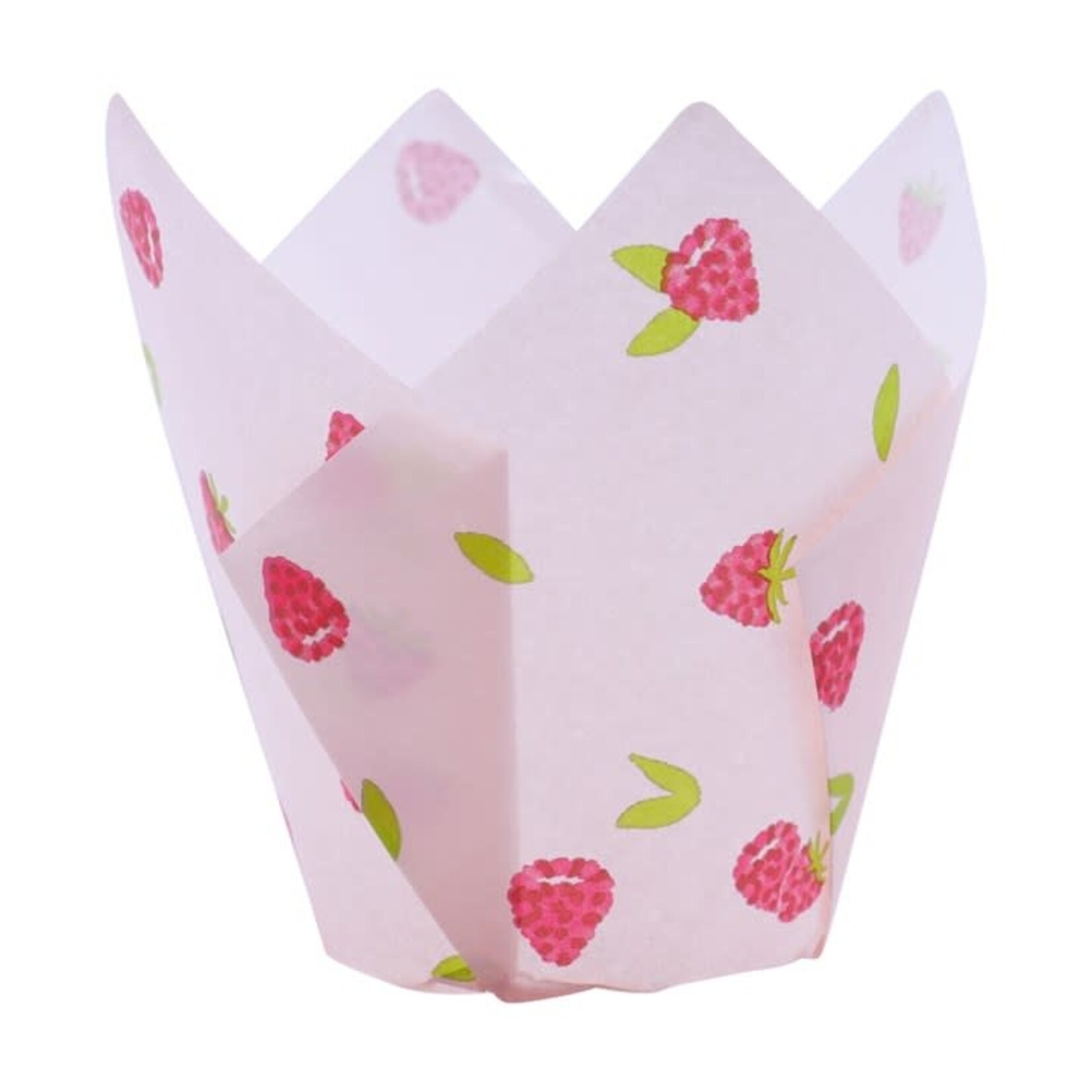 PME Cake PME cake 24 Tulp muffin bakvormen papier hoog Raspberries PME cake MC503