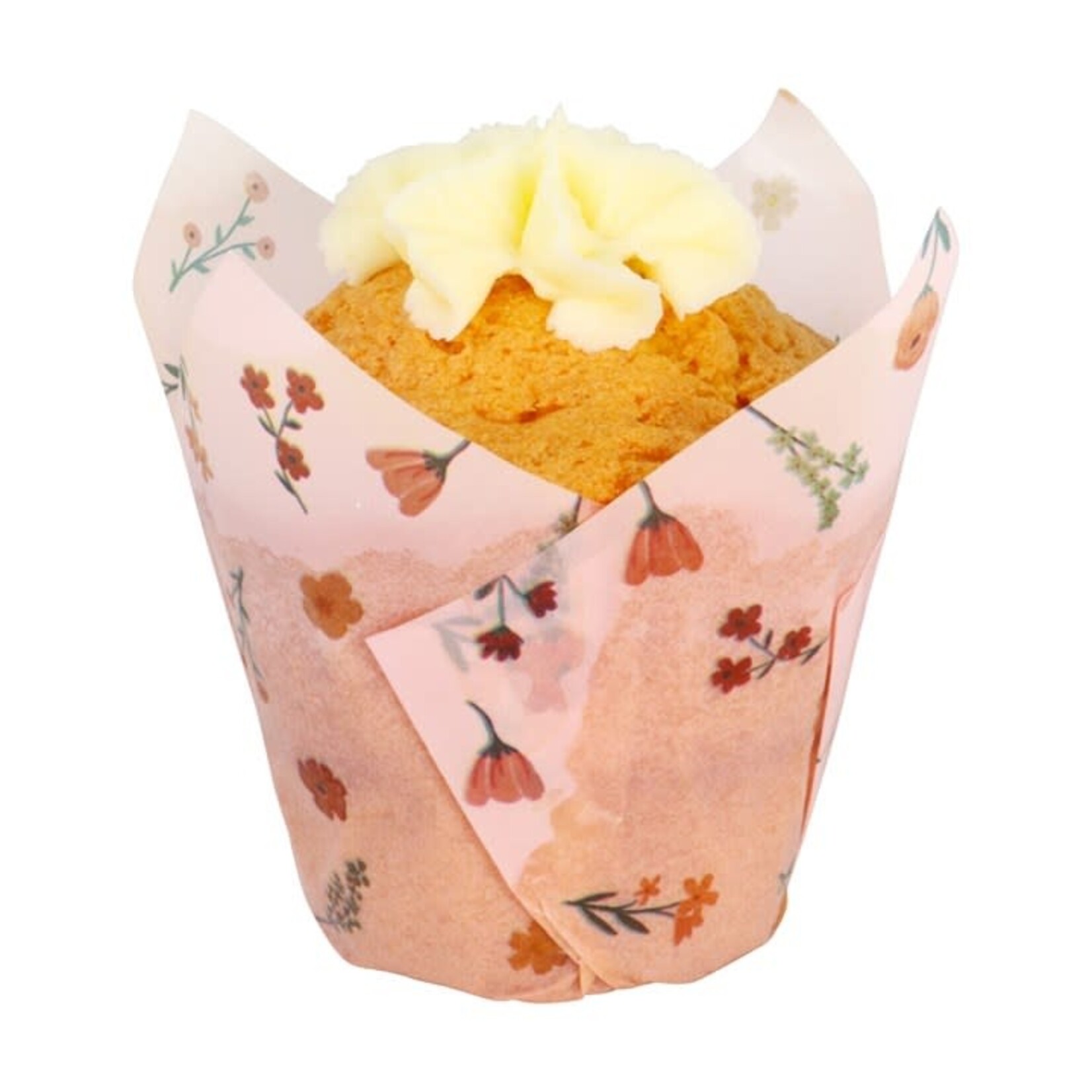PME Cake PME cake 24 Tulp muffin bakvormen papier hoog Bloemen PME cake MC505