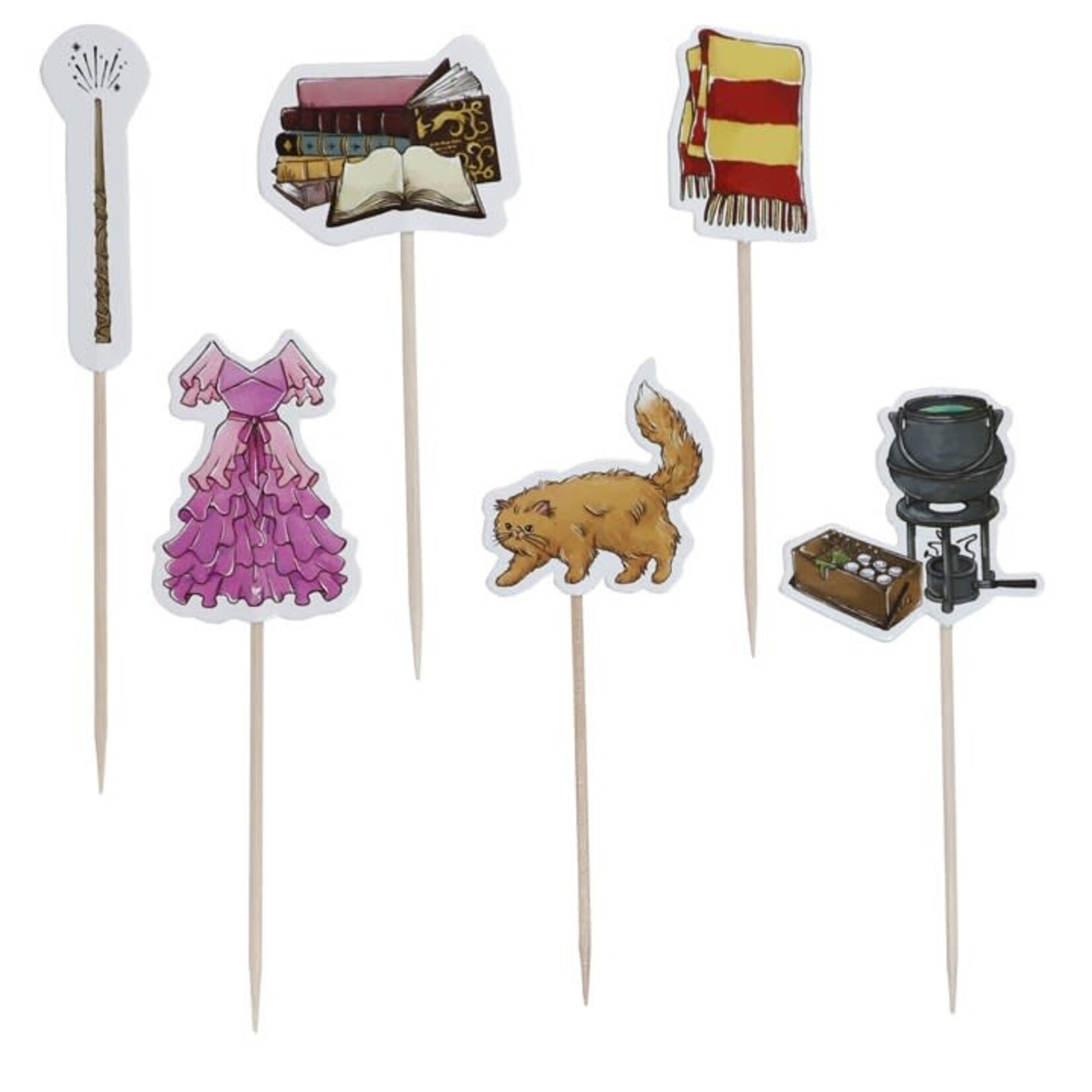 PME Cake PME cake 24 Harry Potter cupcake vormpjes en 24 Hermelien Griffel Hermione Granger toppers PME Cake HPM218