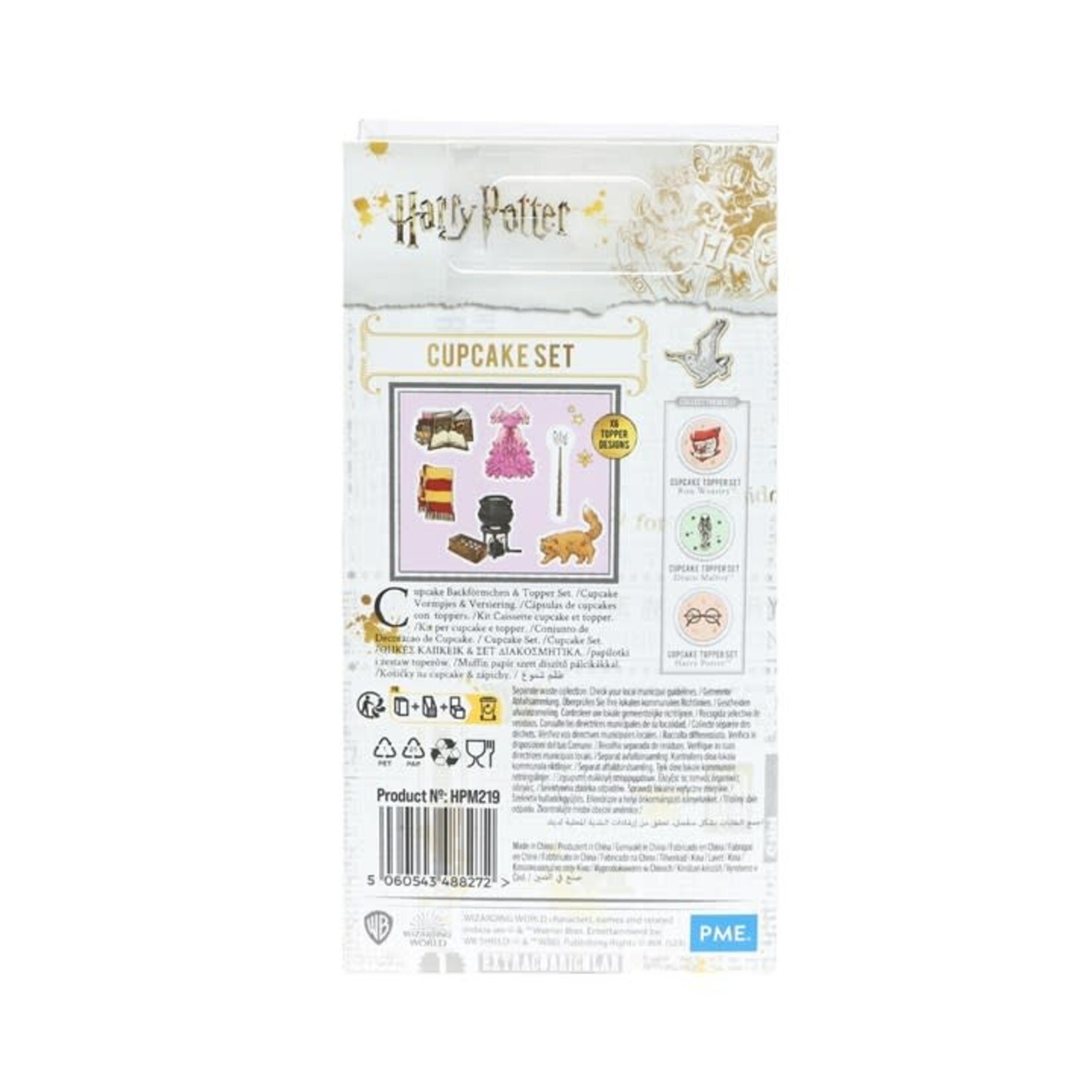 PME Cake PME cake 24 Harry Potter cupcake vormpjes en 24 Hermelien Griffel Hermione Granger toppers PME Cake HPM218