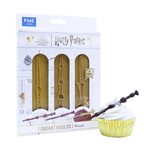 PME Cake Harry Potter Fondant mallen voor het maken van 3 3D toverstaffen toverstok mal Harry Potter PME Cake HPW613
