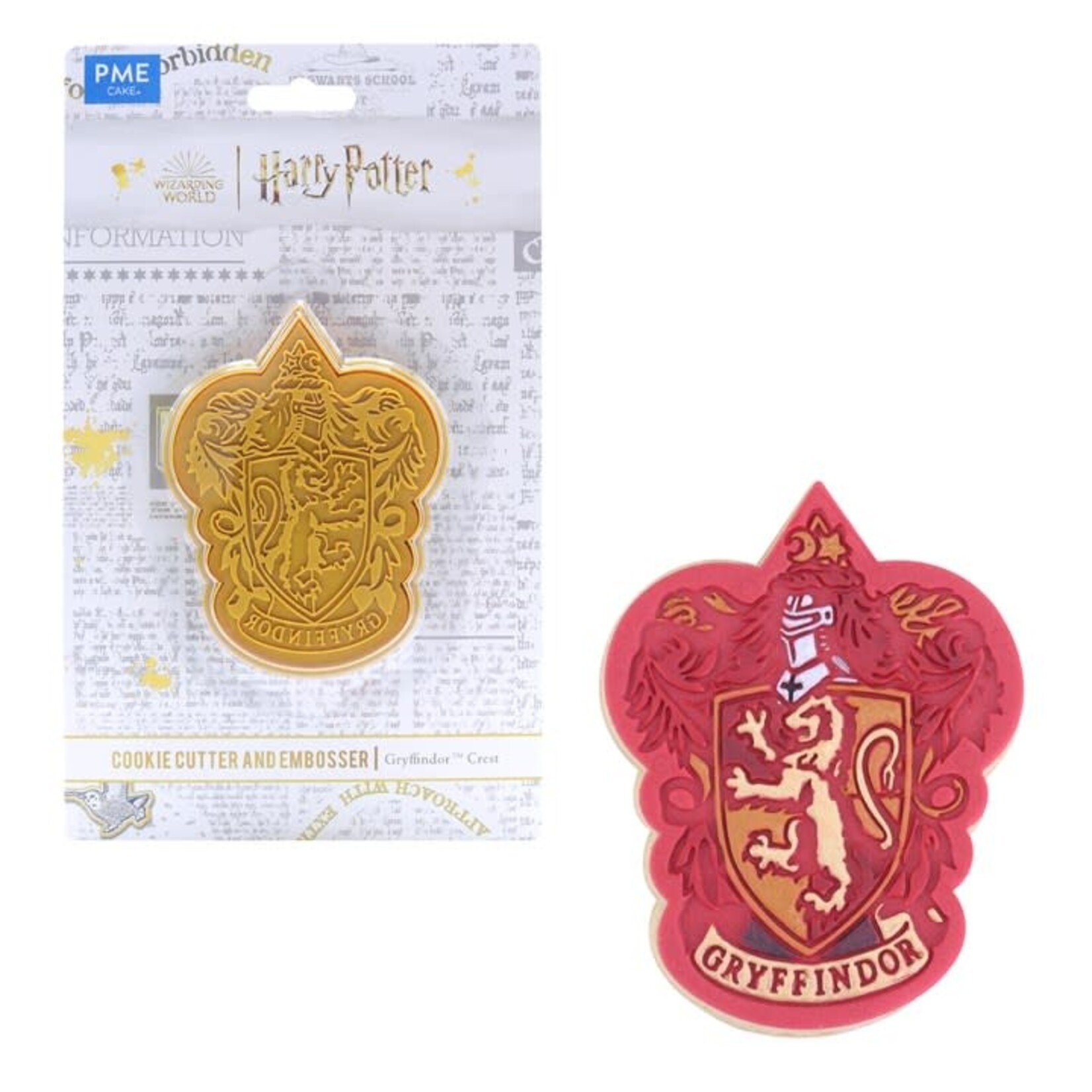 PME Cake Harry Potter Gryffindor Crest koek uitsteekvorm wapen  Griffoendor Harry Potter PME Cake HPH412