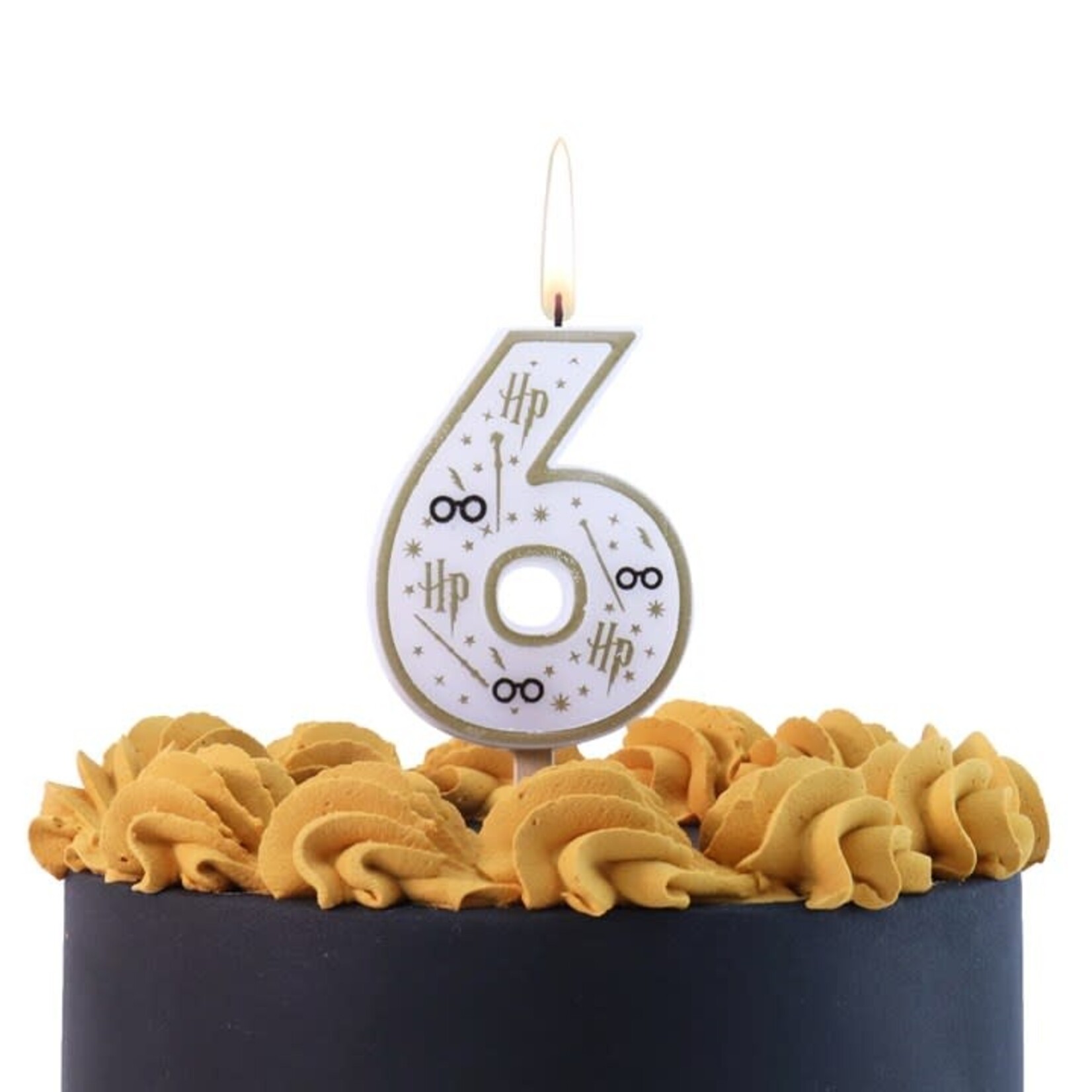 PME Cake Harry Potter verjaardag kaars nummer zes 6 Harry Potter PME Cake HPW136