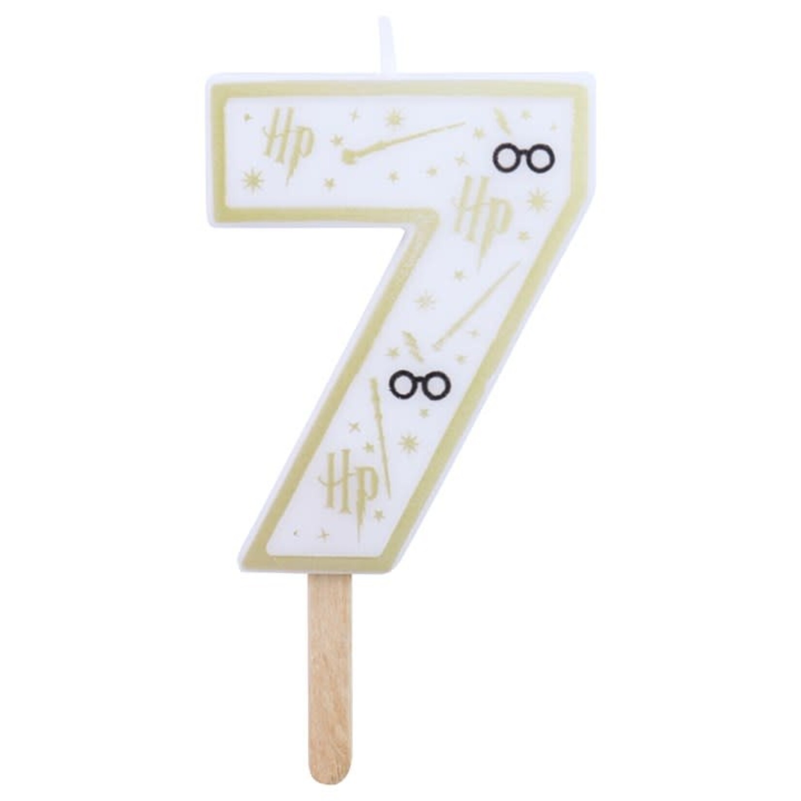 PME Cake Harry Potter verjaardag kaars nummer zeven 7 Harry Potter PME Cake HPW137
