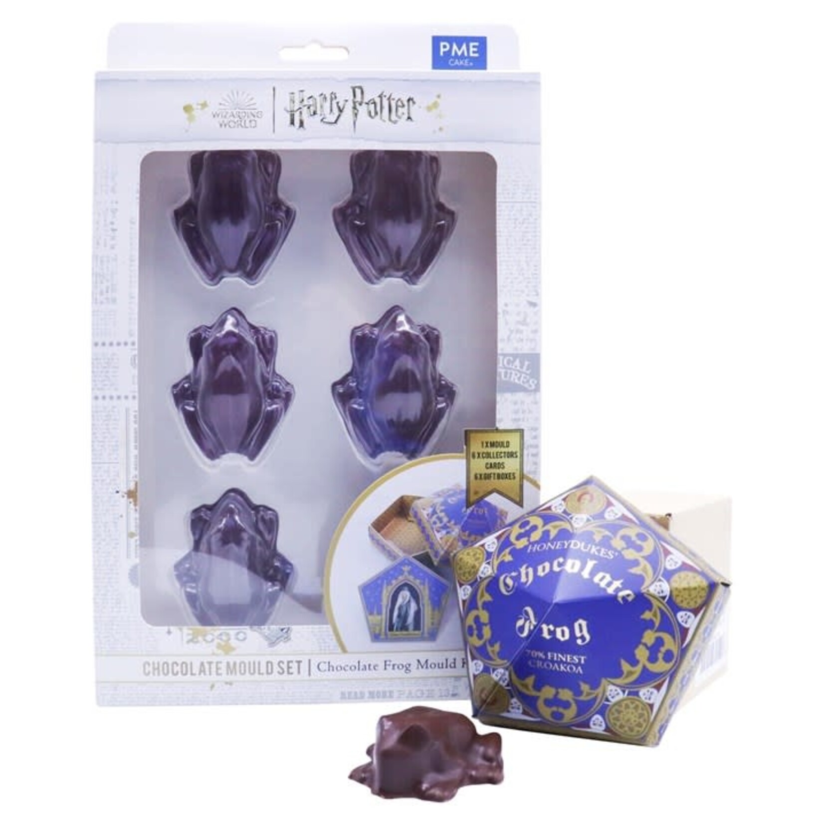 PME Cake Harry Potter Chocolade kikker mal kit, Chocolate Frog Mould Kit Harry Potter HPW420