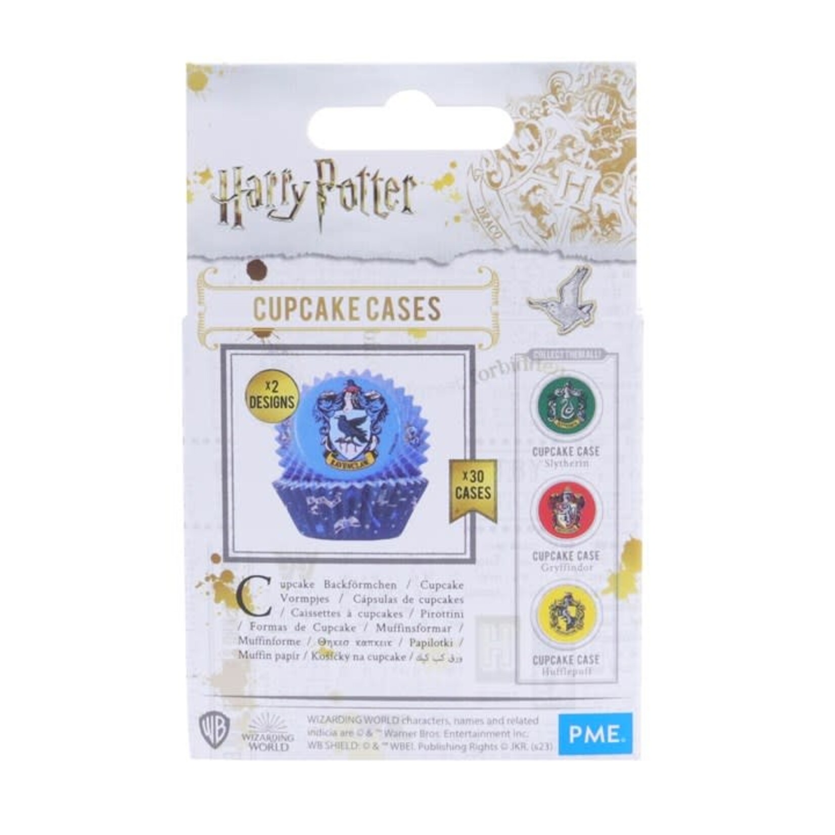PME Cake PME cake Harry Potter 30 Ravenclaw house cupcake vormpjes met folie voering Harry Potter PME Cake HPh209