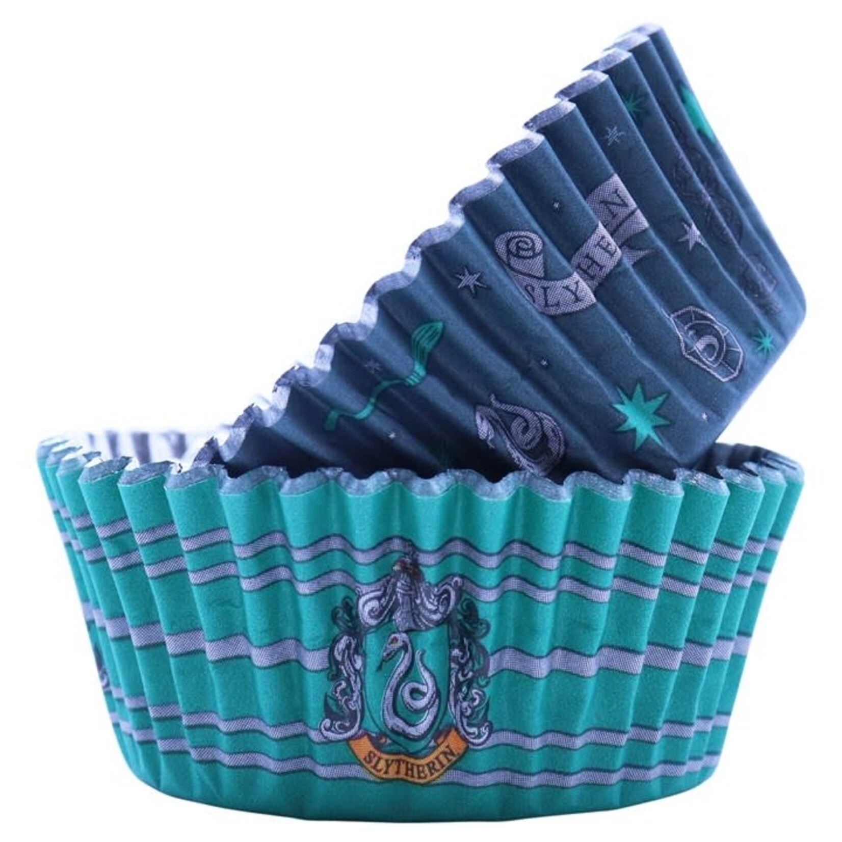 PME Cake PME cake Harry Potter 30 Slythrin  house cupcake vormpjes met folie voering Harry Potter PME Cake HPh209
