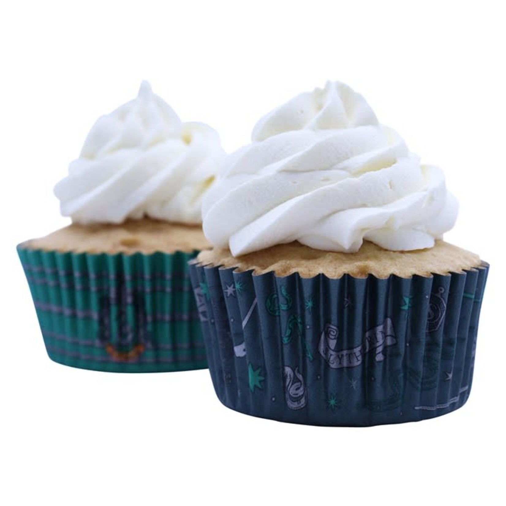 PME Cake PME cake Harry Potter 30 Slythrin  house cupcake vormpjes met folie voering Harry Potter PME Cake HPh209