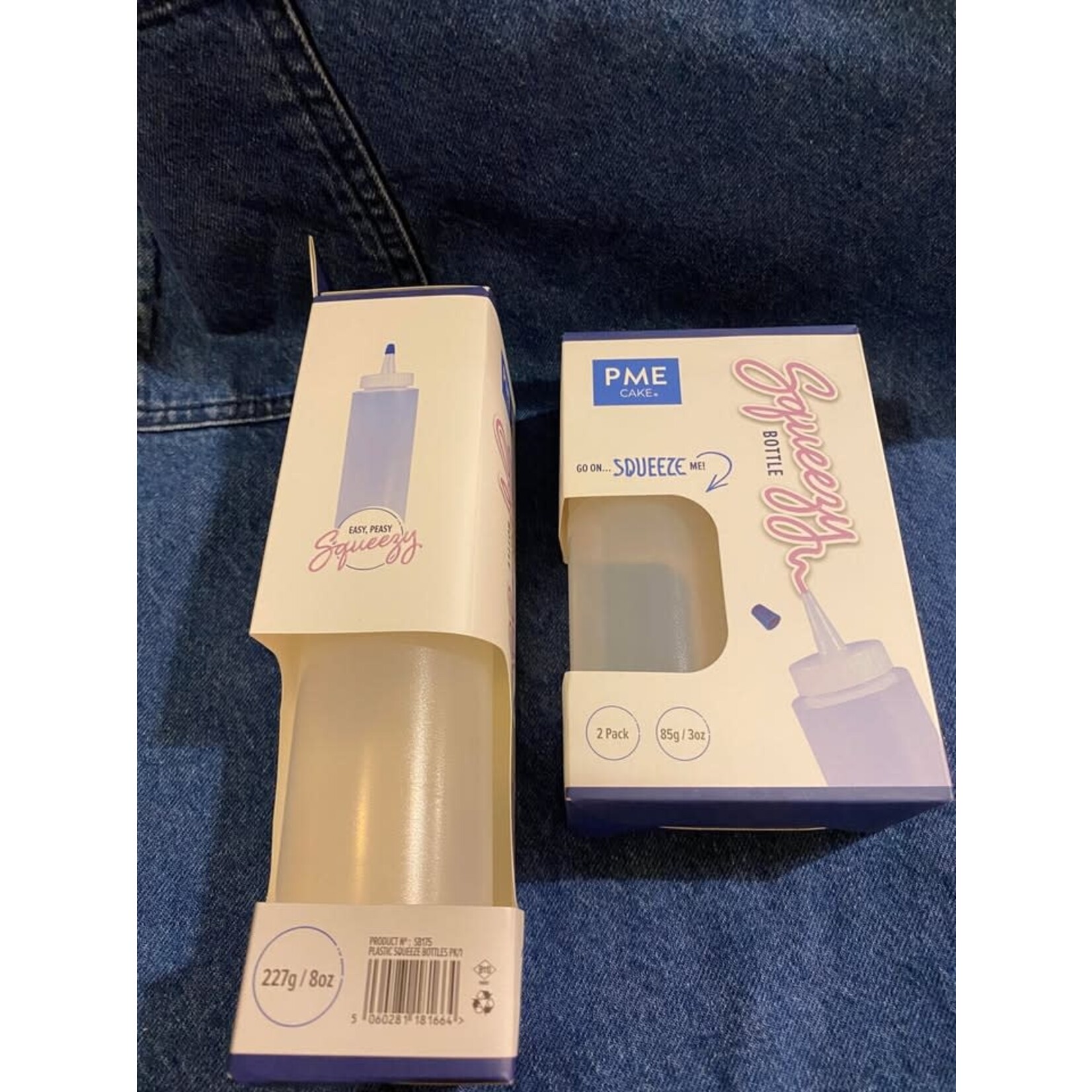 PME Cake 227 gram Plastic knijpflesje saus flesje voor het decoreren van borden PME Cake SB175