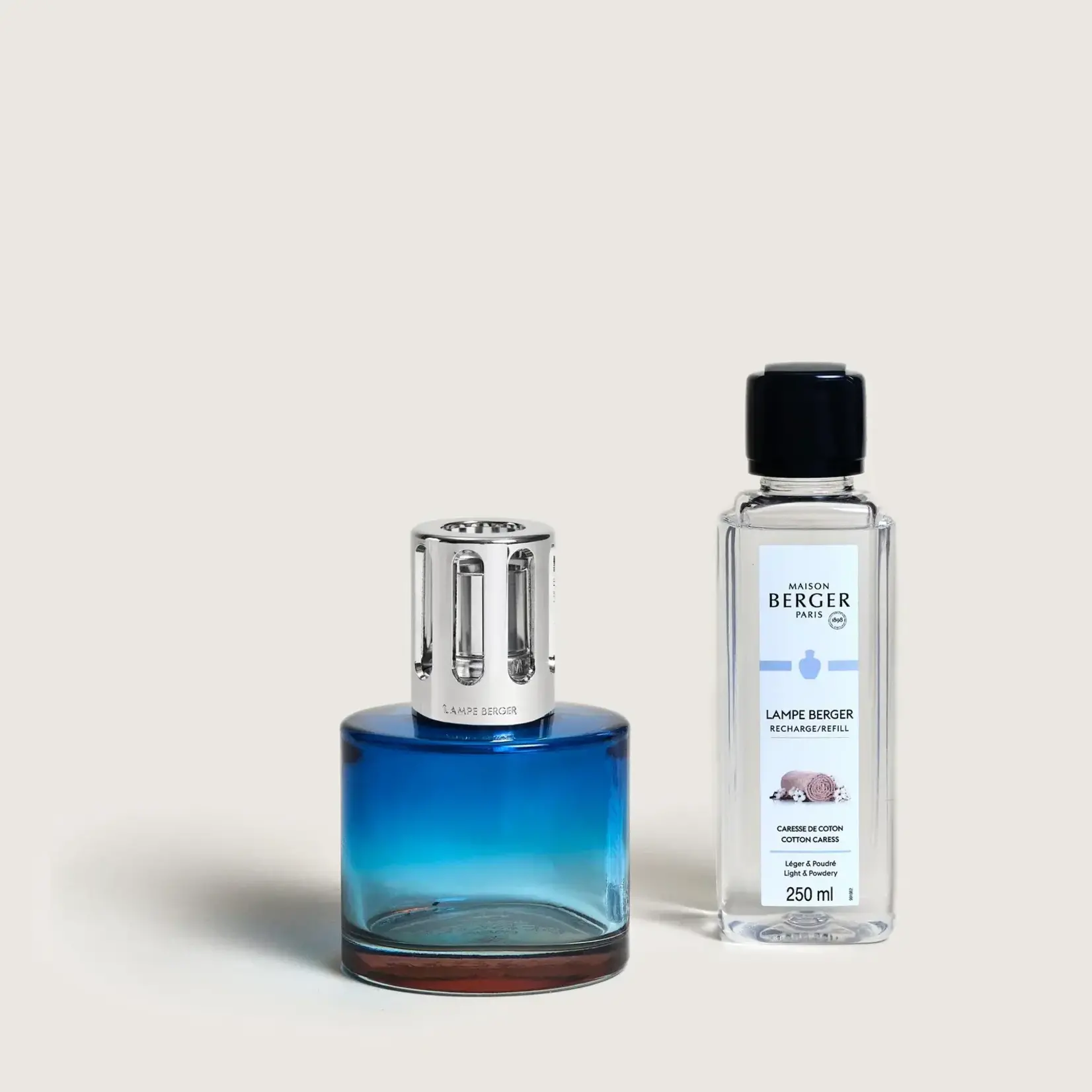 Maison Berger Paris 1898 Maison Berger Lampe giftset Pure Blue/Nude Lampe Giftset Pure Blue Nude Maison Berger 4854
