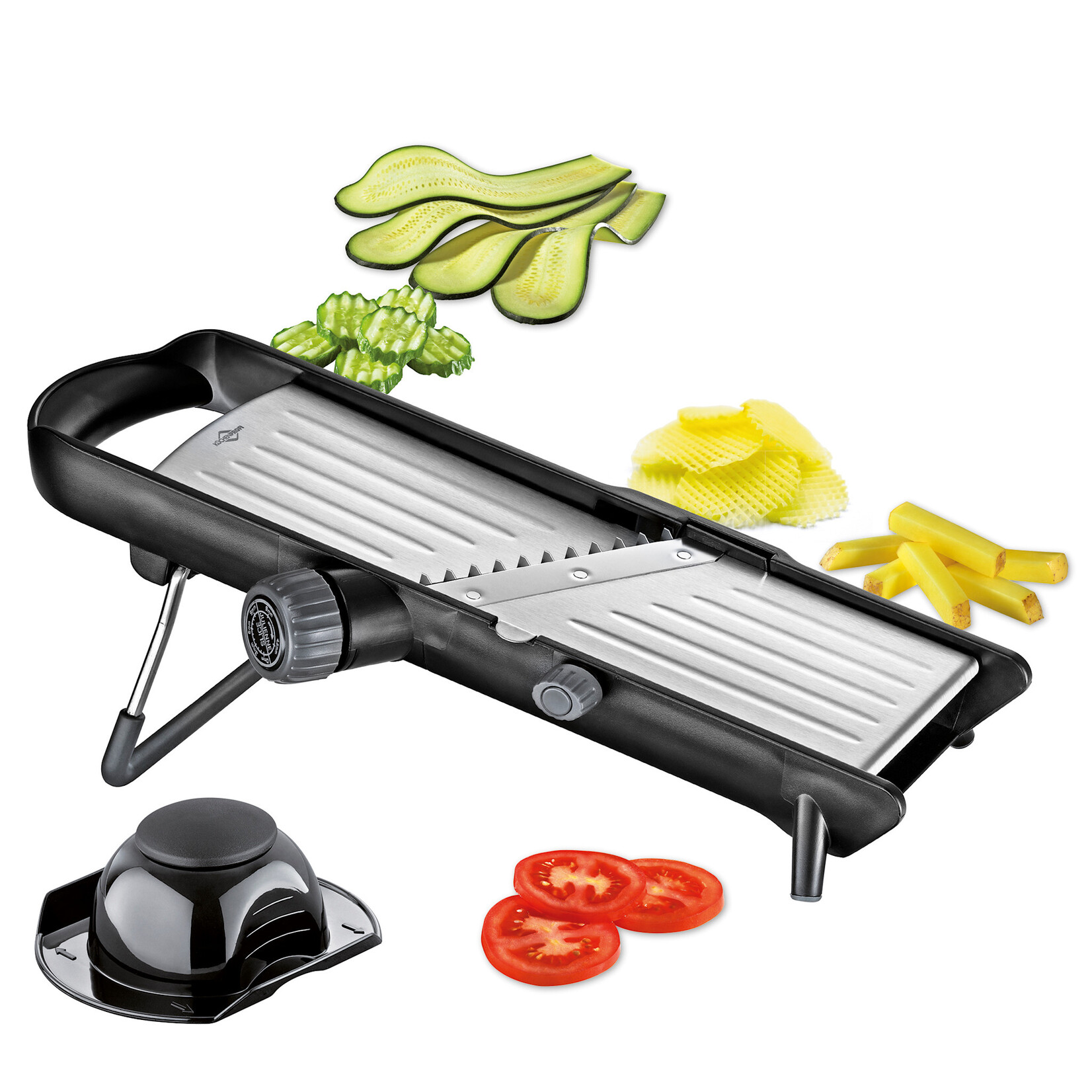 Kuchenprofi Mandoline plakjes, golfjes en staafjes snijder Kuchenprofi Comfort Mandoline Kuchenprofi 0900461000
