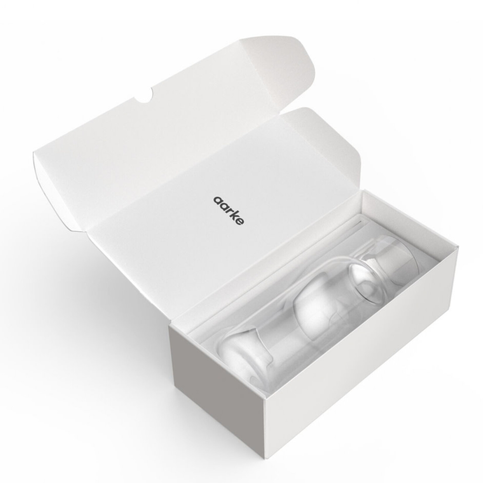 Aarke Aarke kristalglas karaf 1100 ml met rvs mix lepel Nesting Carafe + mixing spoon Aarke  AAB1180