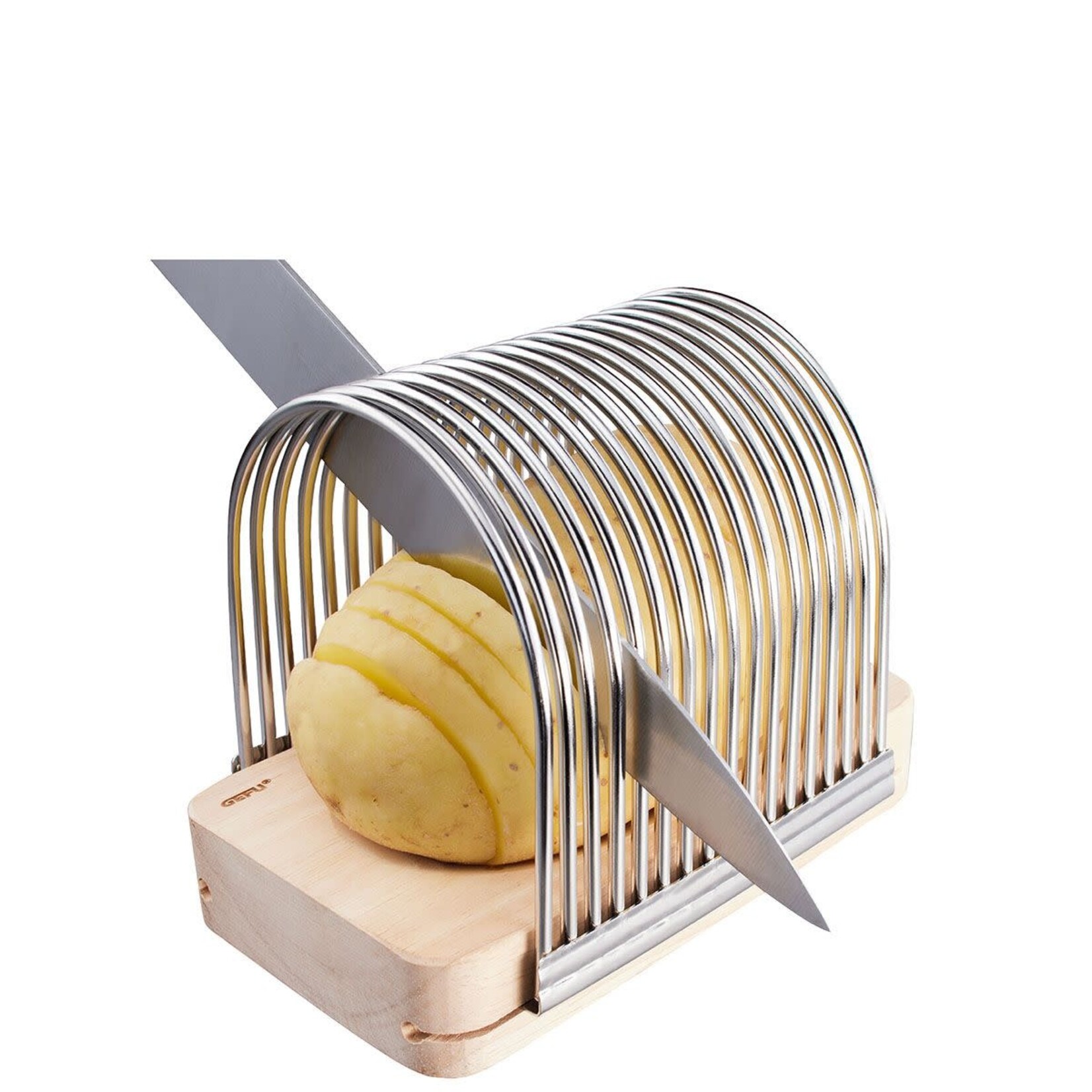Gefu Gefu Hasselback aardappel snijder, Hasselback groente snijder Gefu Hassel Gefu 13423