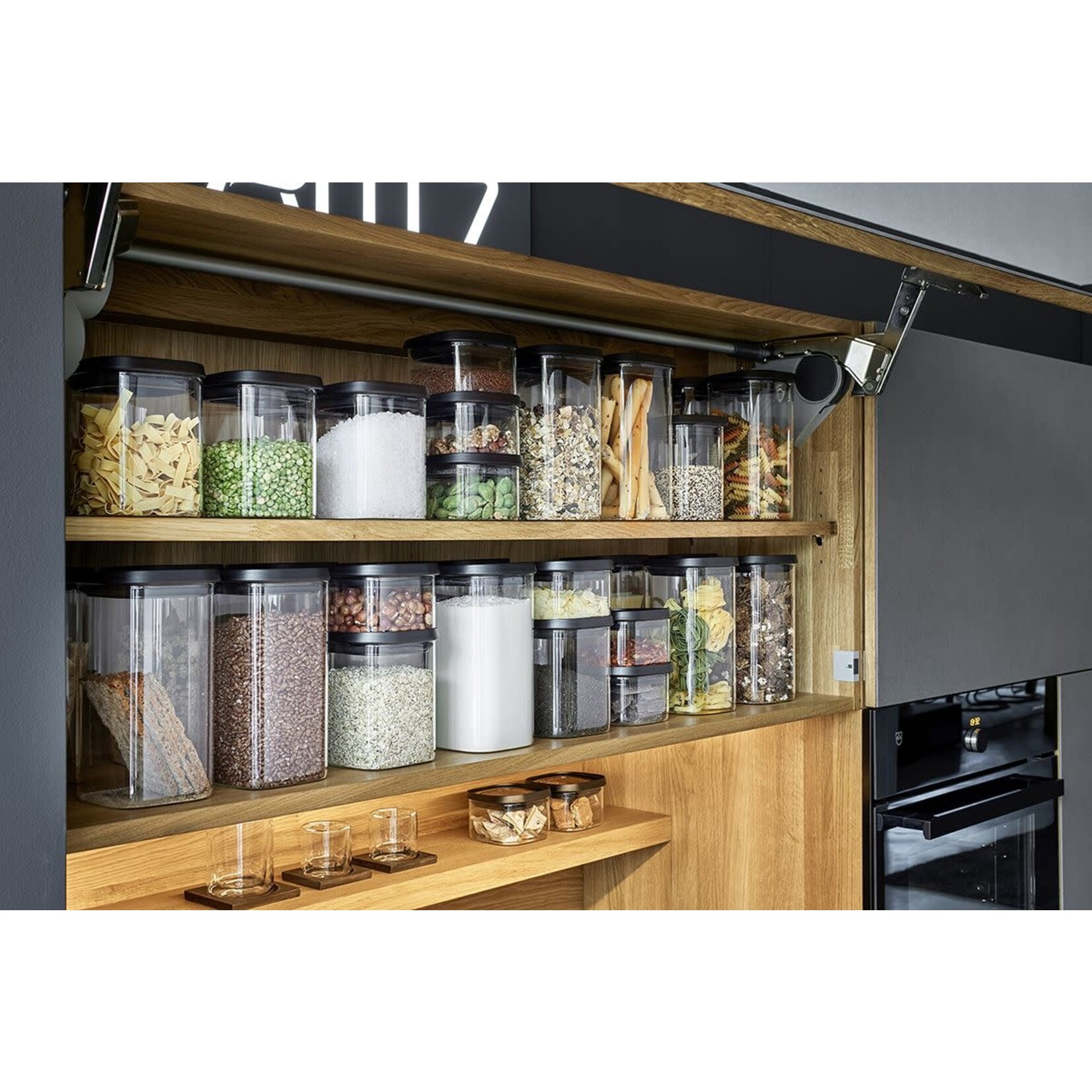 Gefu 400 ml glazen voorraadpot Gefu Pantry voorraad pot 400 ml Gefu 12801