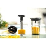 Gefu RVS Ananas snijder, partjes maken en opbergcontainer Gefu Ananassnijder Professional plus Gefu 13550
