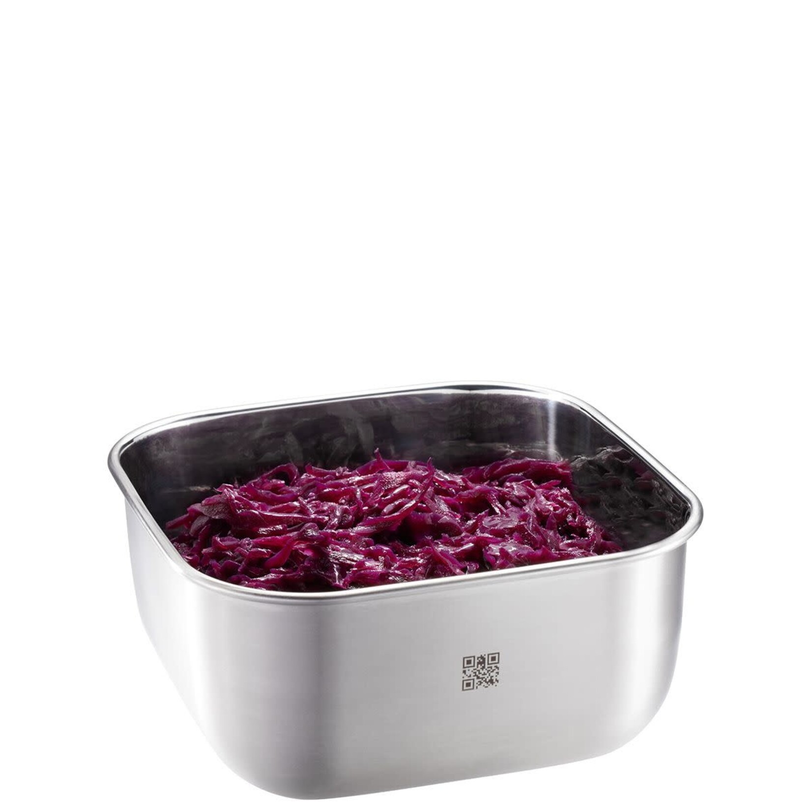 Gefu 900 ml magnetron bakje rvs Gefu Provido -20°C +300°C bewaarbakje vierkant 900 ml Gefu 12778