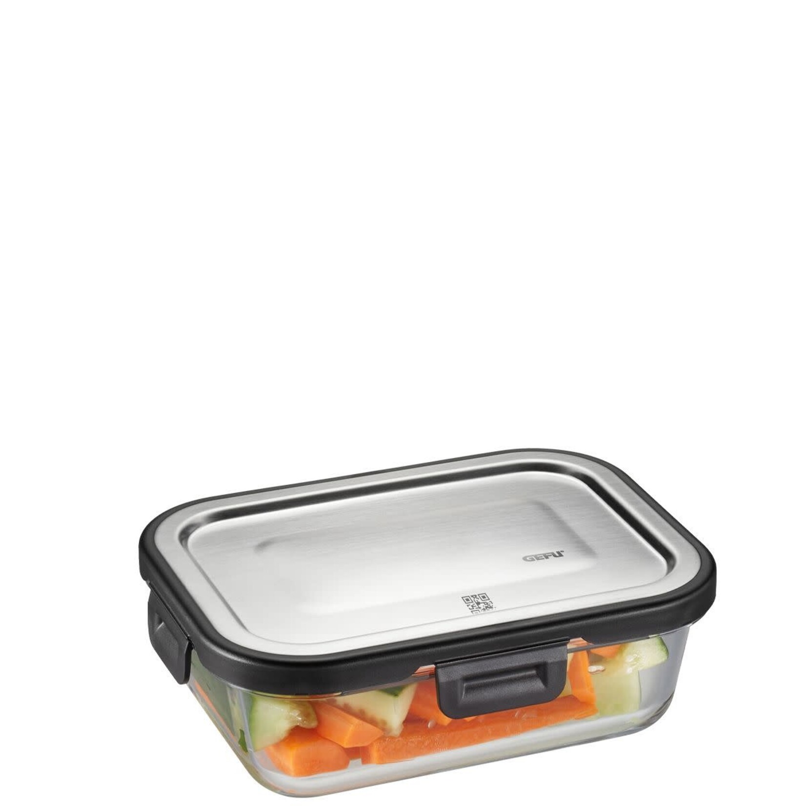 Gefu 600 ml lekvrij glazen Gefu Milo 177x130x59 mm  -20°C +300°C bewaarbakje glas Gefu 12752