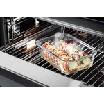 Gefu 1 liter lekvrij glazen Gefu Milo 208x156x70 mm  -20°C +300°C bewaarbakje glas Gefu 12753