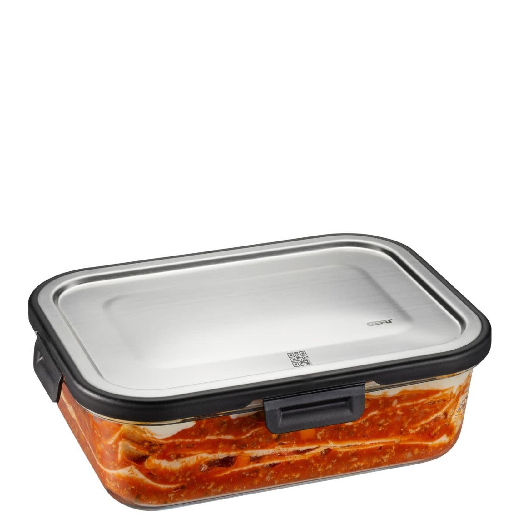Gefu 1500 ml lekvrij glazen Gefu Milo 232x176x75 mm  -20°C +300°C bewaarbakje glas Gefu 12754