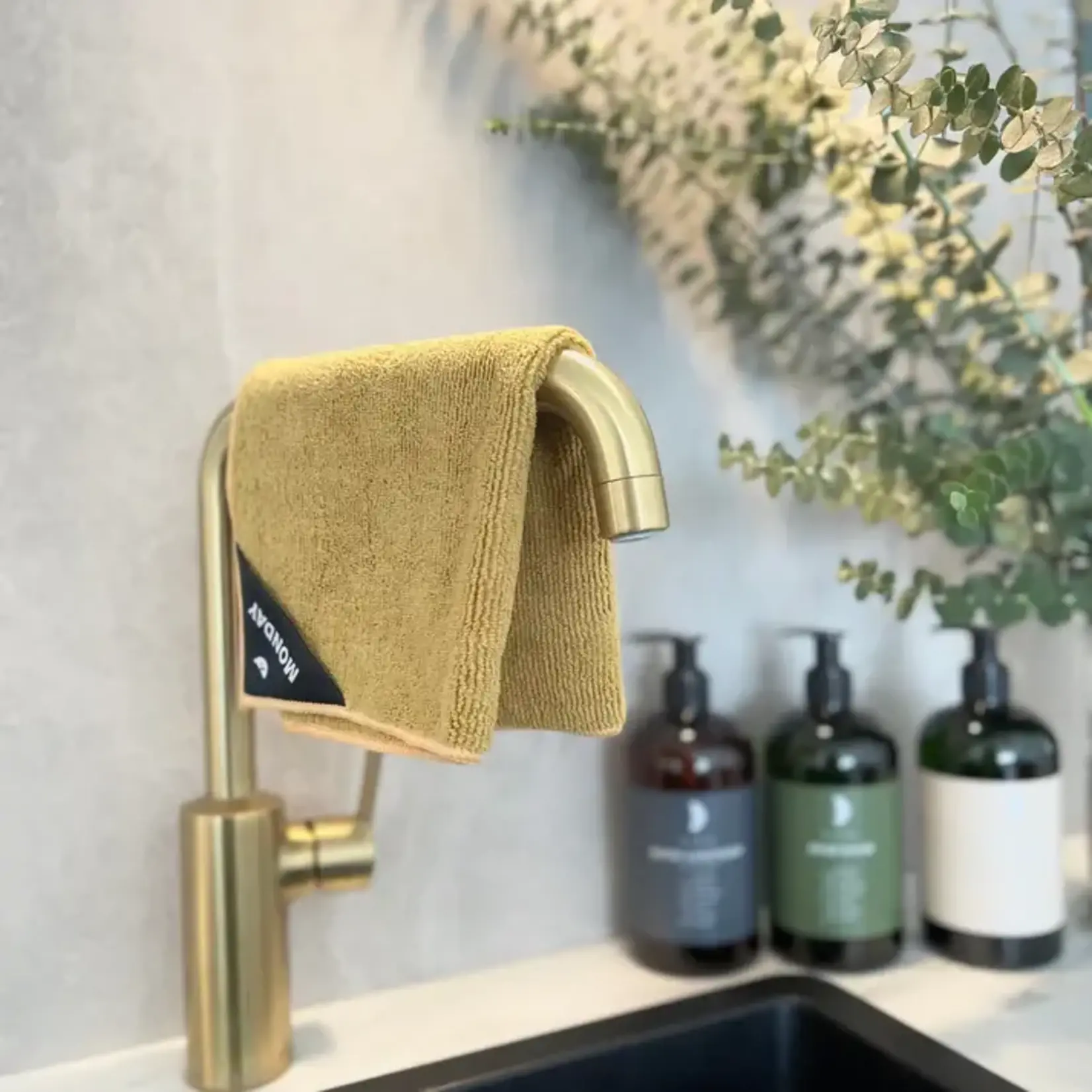 Klud curry geel vaatdoekjes Klud Curry 7 vaatdoekjes 1 voor elke dag van de week KD-111