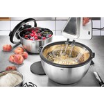 Gefu 2500 + 4500 ml beslagkom met spatdeksel Gefu Muovo rvs schalen set met spatdeksels Gefu 35055 Gefu 2500 + 4500 ml beslagkom met spatdeksel Gefu Muovo rvs schalen set met spatdeksels Gefu 35055