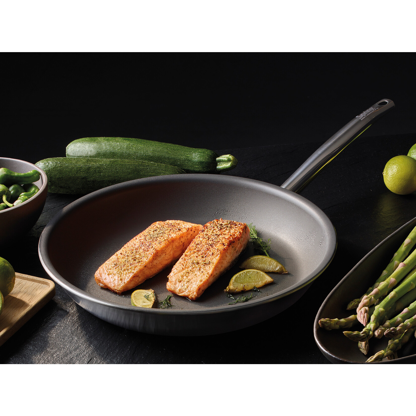 Spring 32 cm koekenpan Spring Brigade Ultimate koekenpan PFAS-vrij 32 cm 45 mm hoog Spring 0412856032