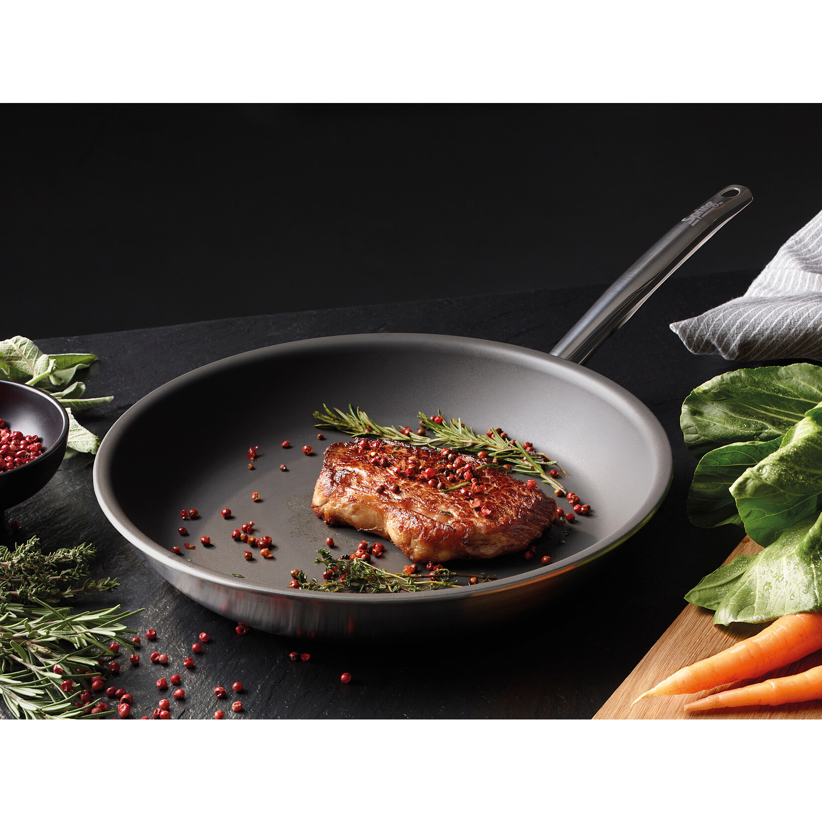 Spring 32 cm koekenpan Spring Brigade Ultimate koekenpan PFAS-vrij 32 cm 45 mm hoog Spring 0412856032