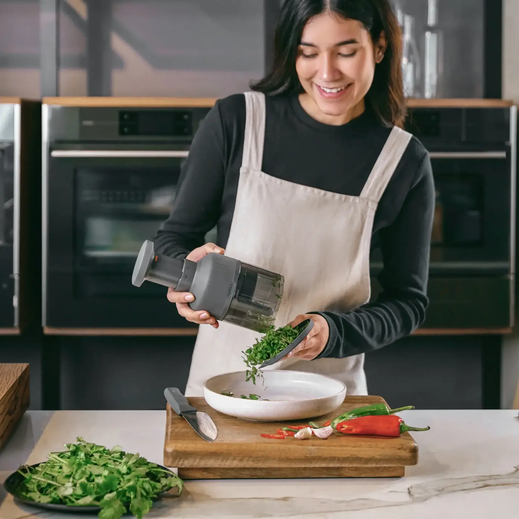 Diverse Merken Zyliss Zick-Zick3 groenten en uien hakker Zyliss E910073