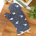 Diverse Merken Samuel Lamont Fluffy Flock Grey Gauntlet ovenwant schapen grijs Samuel Lamont 605556