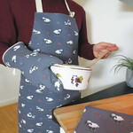 Diverse Merken Samuel Lamont Fluffy Flock Grey apron schort schapen grijs schort Samuel Lamont 600556