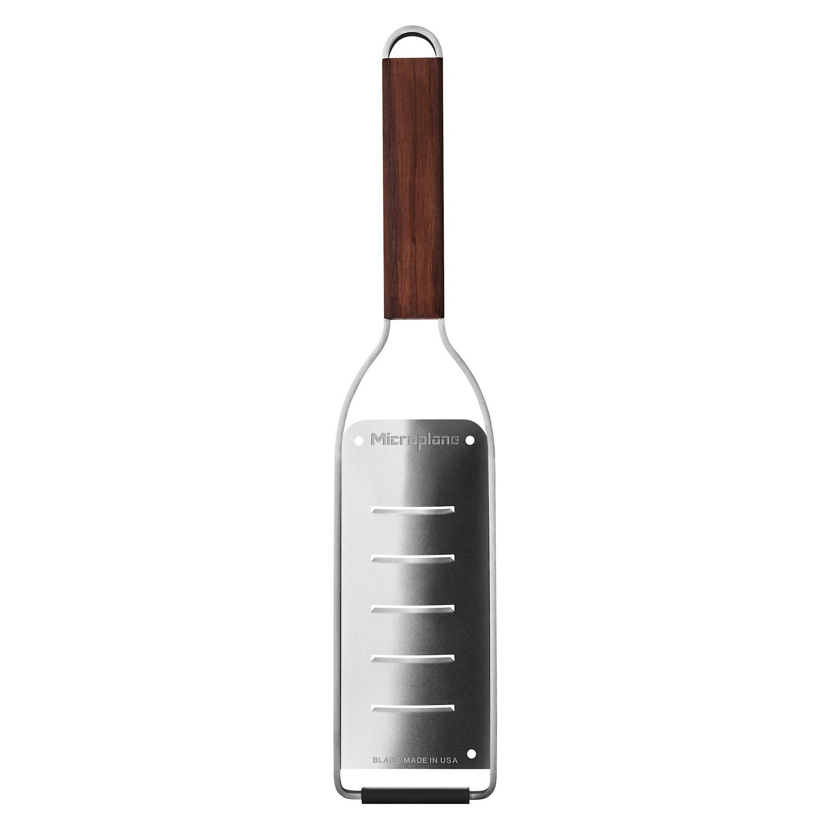 Microplane schaaf Microplane Master schaaf breed Blade walnoothout in handvat Microplane 43306