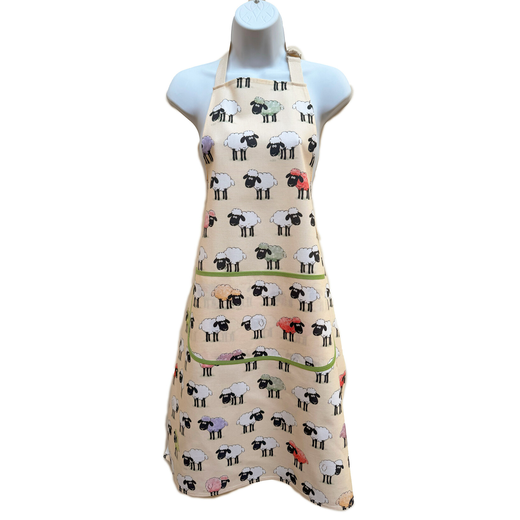Diverse Merken Samuel Lamont Sheepish apron schort schapen creme schort Samuel Lamont 600872